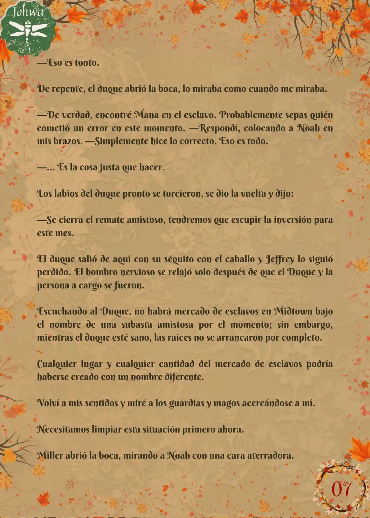 No Quería Este Tipo De Piedad (Novela) - Capítulo 9 - Página 9 - LectorTMOo