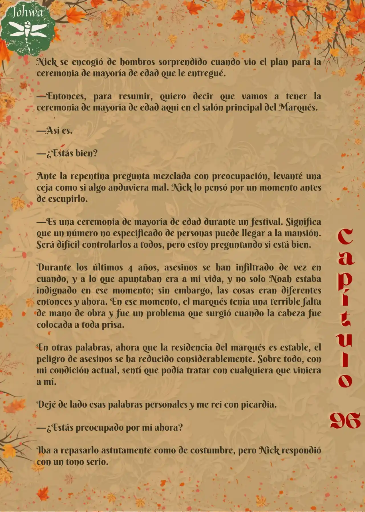 No Quería Este Tipo De Piedad (Novela) - Capítulo 96 - Página 3 - LectorTMOo
