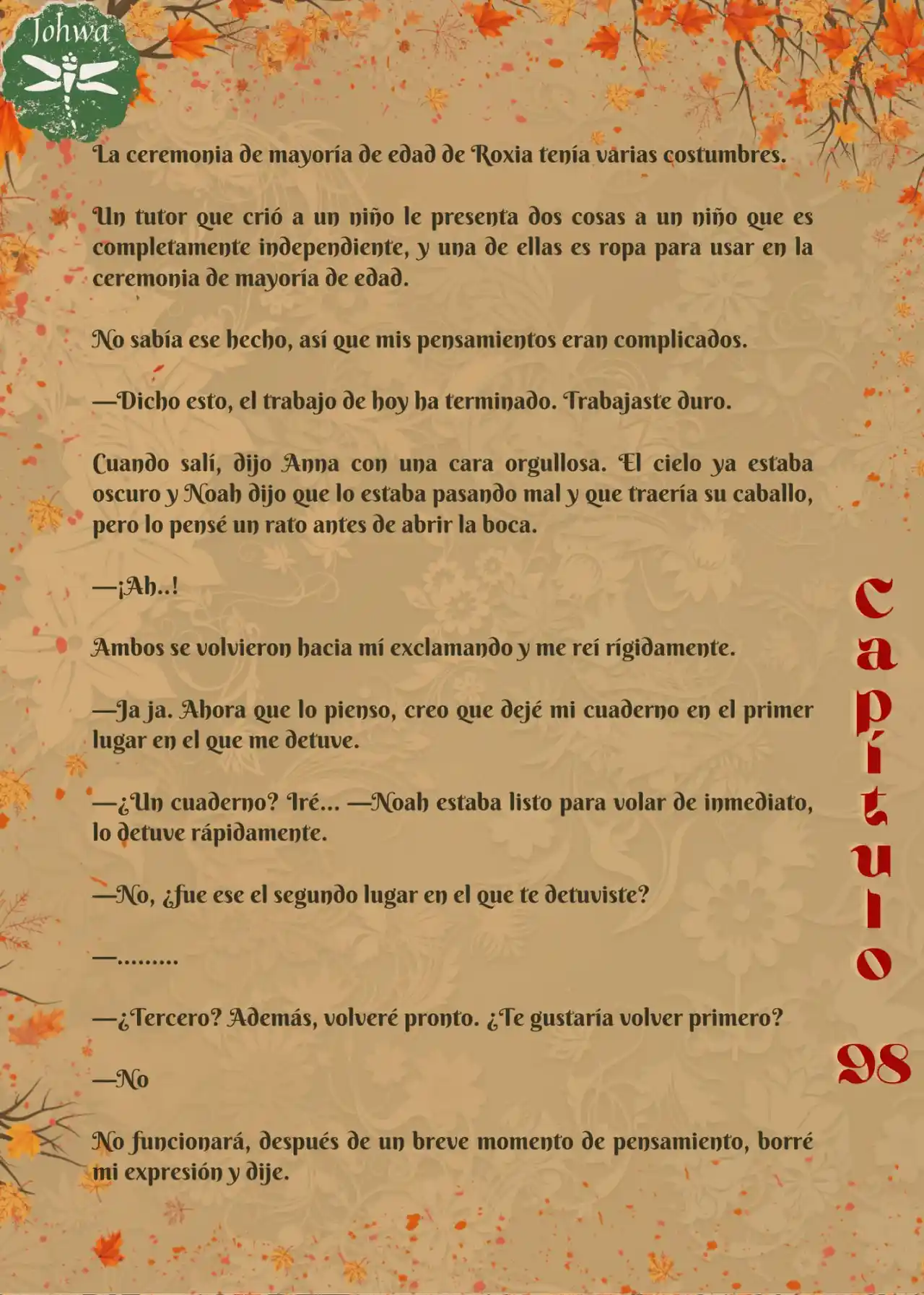 No Quería Este Tipo De Piedad (Novela) - Capítulo 98 - Página 3 - LectorTMOo