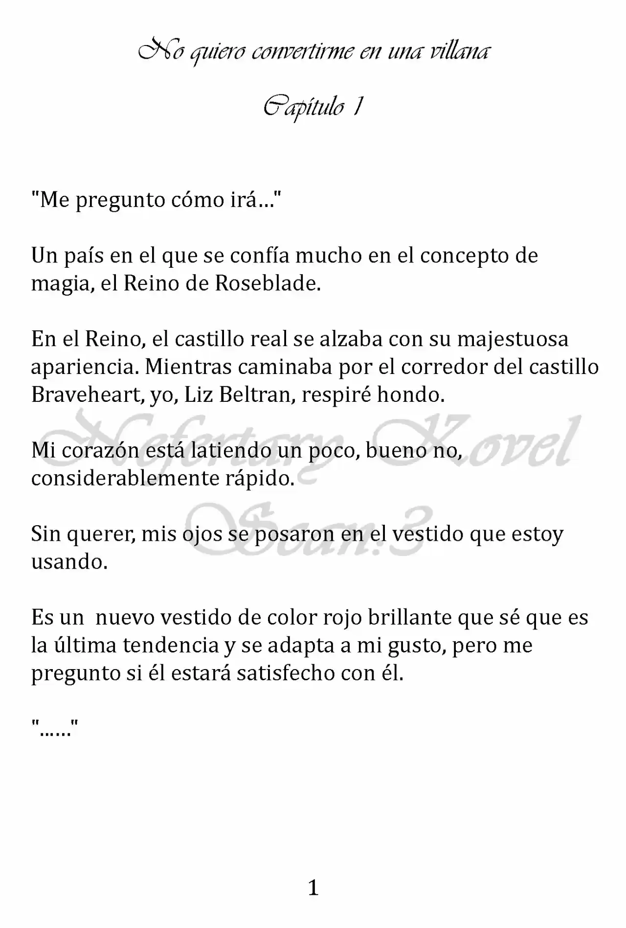 No Quiero Convertirme En Villana, Así Que Apunto A Ser La Dama Perfecta Junto Con El Príncipe! (Novela) - Capítulo 1 - Página 2 - LectorTMOo