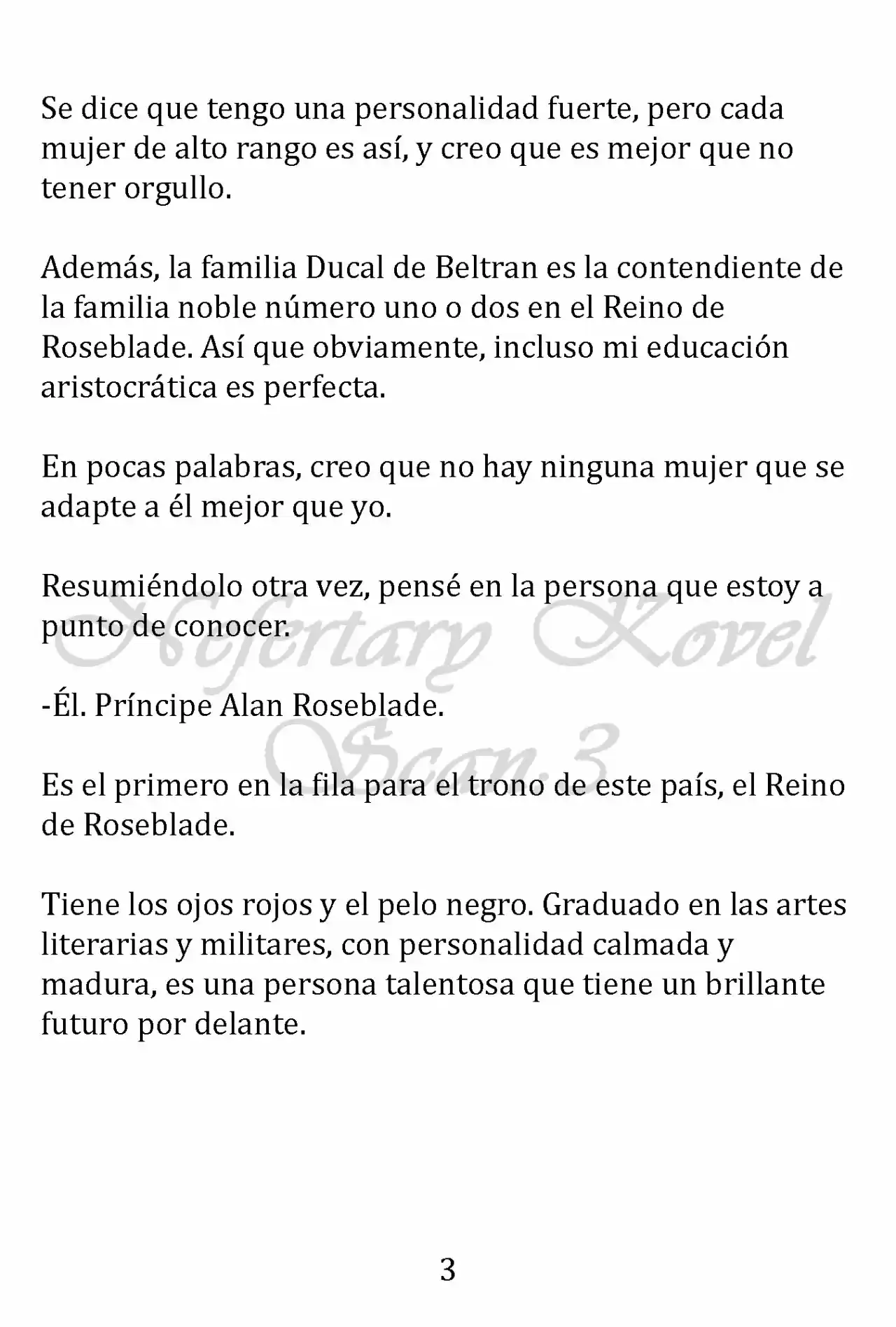 No Quiero Convertirme En Villana, Así Que Apunto A Ser La Dama Perfecta Junto Con El Príncipe! (Novela) - Capítulo 1 - Página 4 - LectorTMOo