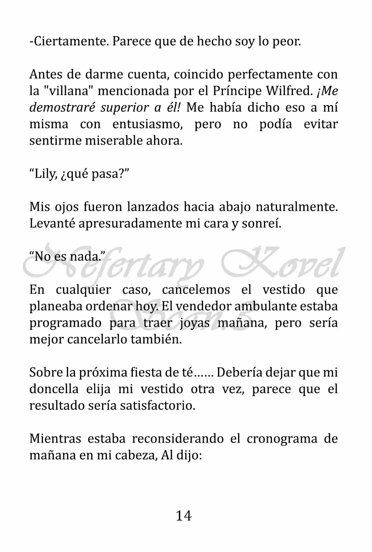 No Quiero Convertirme En Villana, Así Que Apunto A Ser La Dama Perfecta Junto Con El Príncipe! (Novela) - Capítulo 10 - Página 15 - LectorTMOo