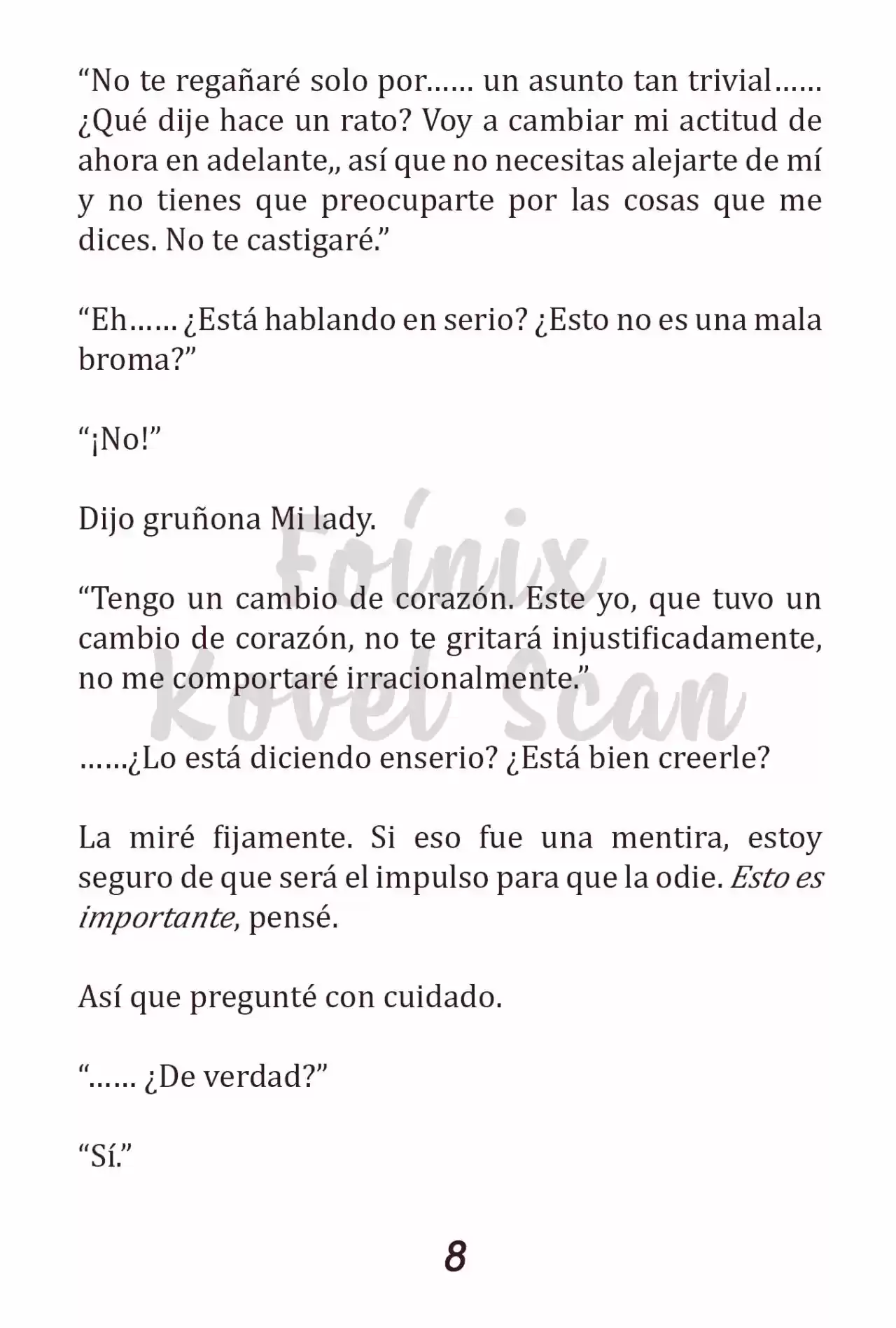 No Quiero Convertirme En Villana, Así Que Apunto A Ser La Dama Perfecta Junto Con El Príncipe! (Novela) - Capítulo 16 - Página 9 - LectorTMOo