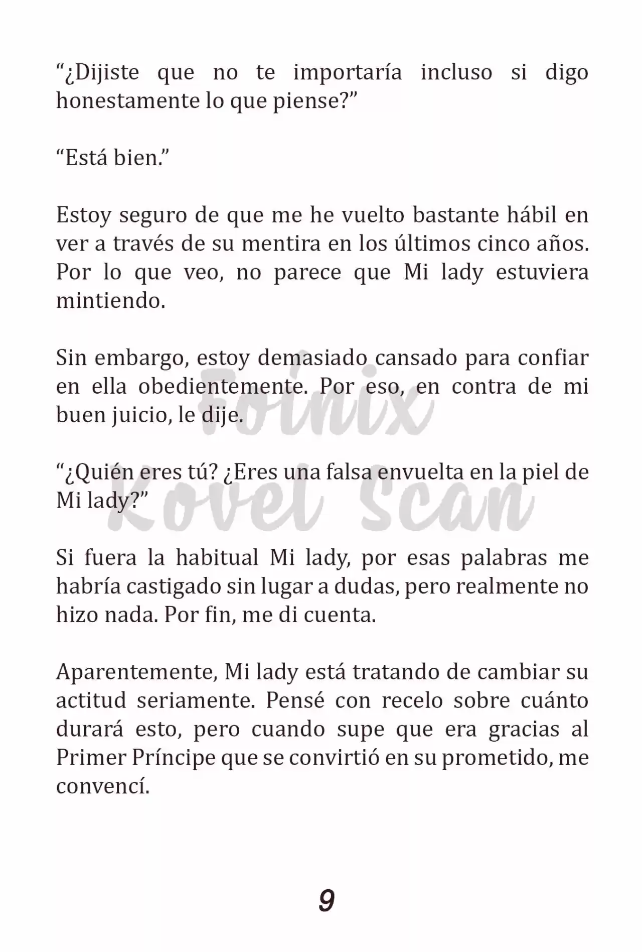 No Quiero Convertirme En Villana, Así Que Apunto A Ser La Dama Perfecta Junto Con El Príncipe! (Novela) - Capítulo 16 - Página 10 - LectorTMOo