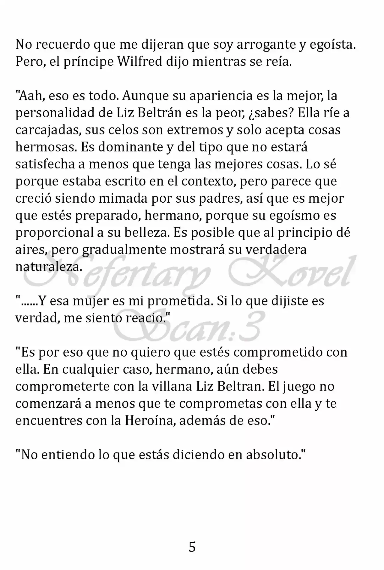 No Quiero Convertirme En Villana, Así Que Apunto A Ser La Dama Perfecta Junto Con El Príncipe! (Novela) - Capítulo 2 - Página 6 - LectorTMOo