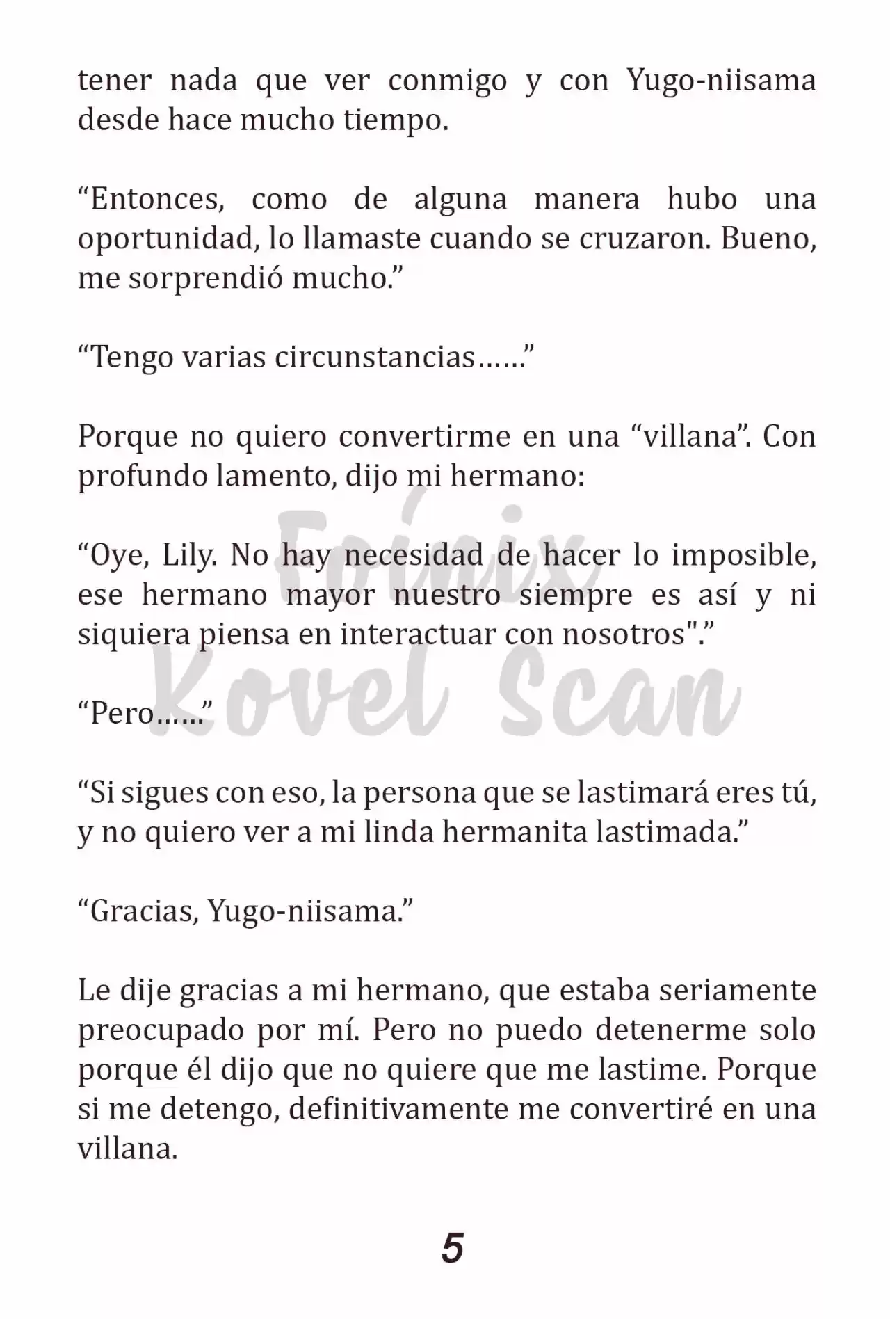 No Quiero Convertirme En Villana, Así Que Apunto A Ser La Dama Perfecta Junto Con El Príncipe! (Novela) - Capítulo 20 - Página 6 - LectorTMOo