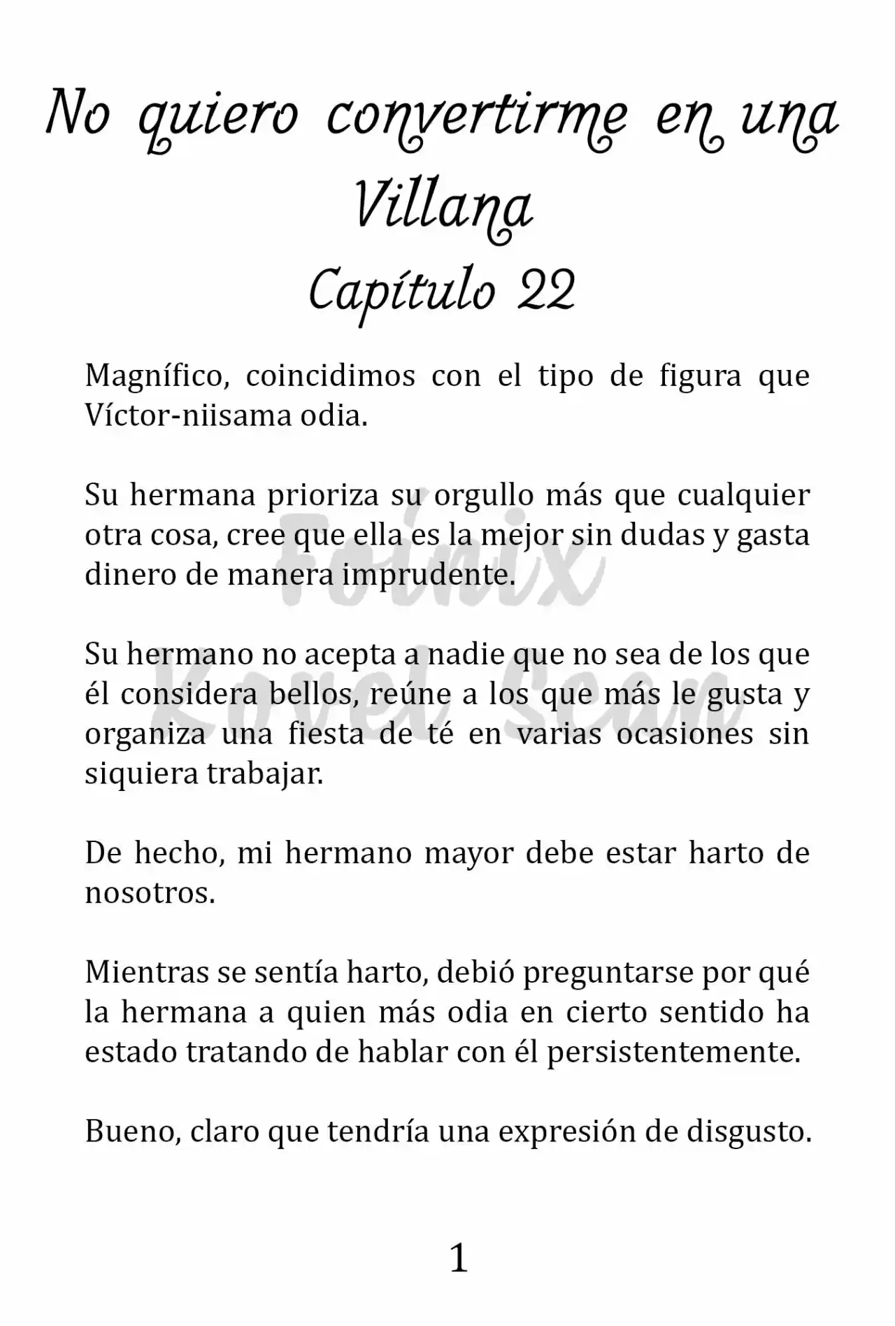 No Quiero Convertirme En Villana, Así Que Apunto A Ser La Dama Perfecta Junto Con El Príncipe! (Novela) - Capítulo 22 - Página 2 - LectorTMOo