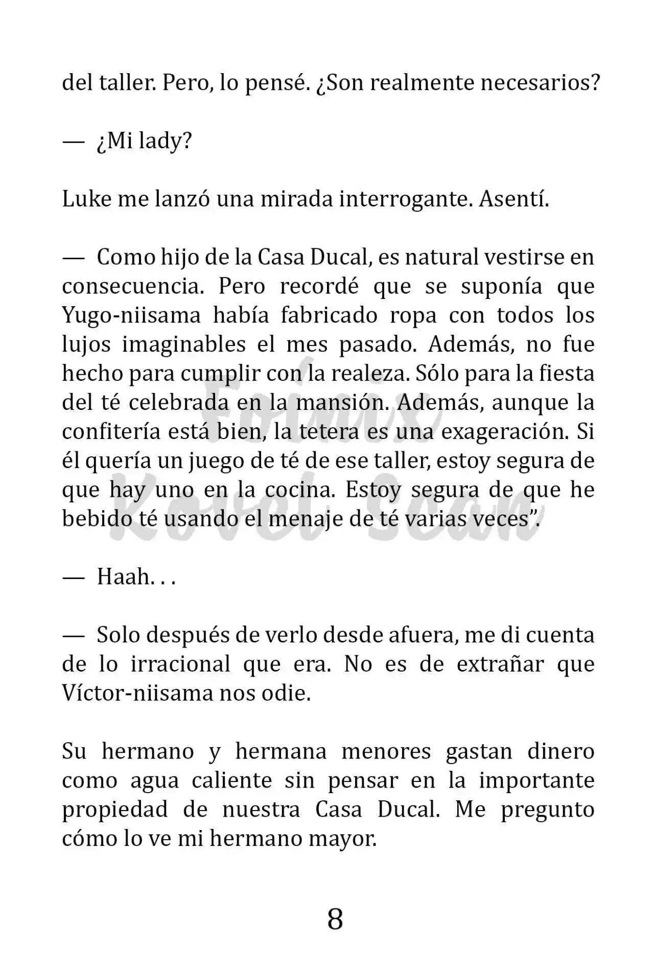 No Quiero Convertirme En Villana, Así Que Apunto A Ser La Dama Perfecta Junto Con El Príncipe! (Novela) - Capítulo 23 - Página 9 - LectorTMOo