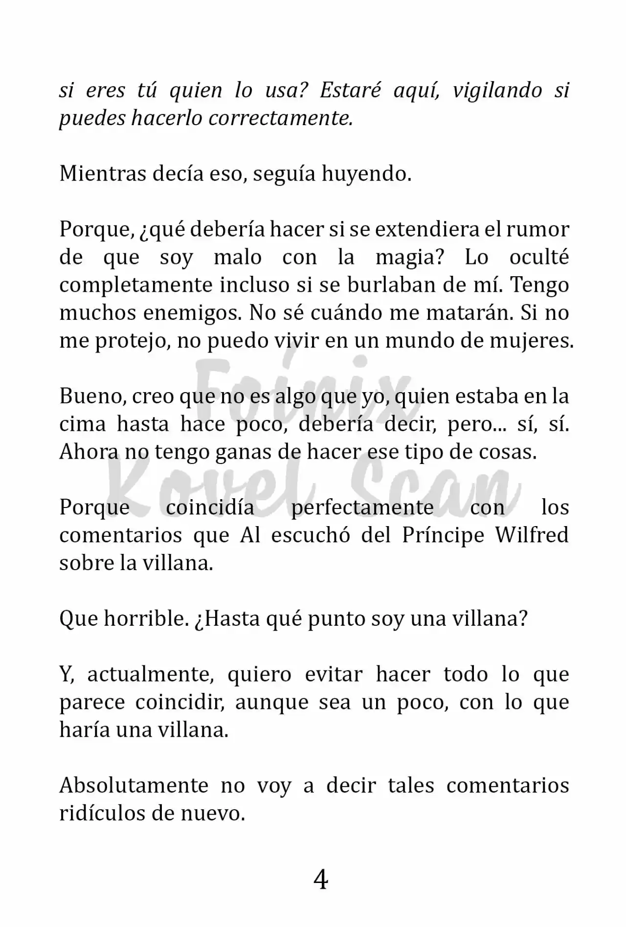 No Quiero Convertirme En Villana, Así Que Apunto A Ser La Dama Perfecta Junto Con El Príncipe! (Novela) - Capítulo 25 - Página 5 - LectorTMOo