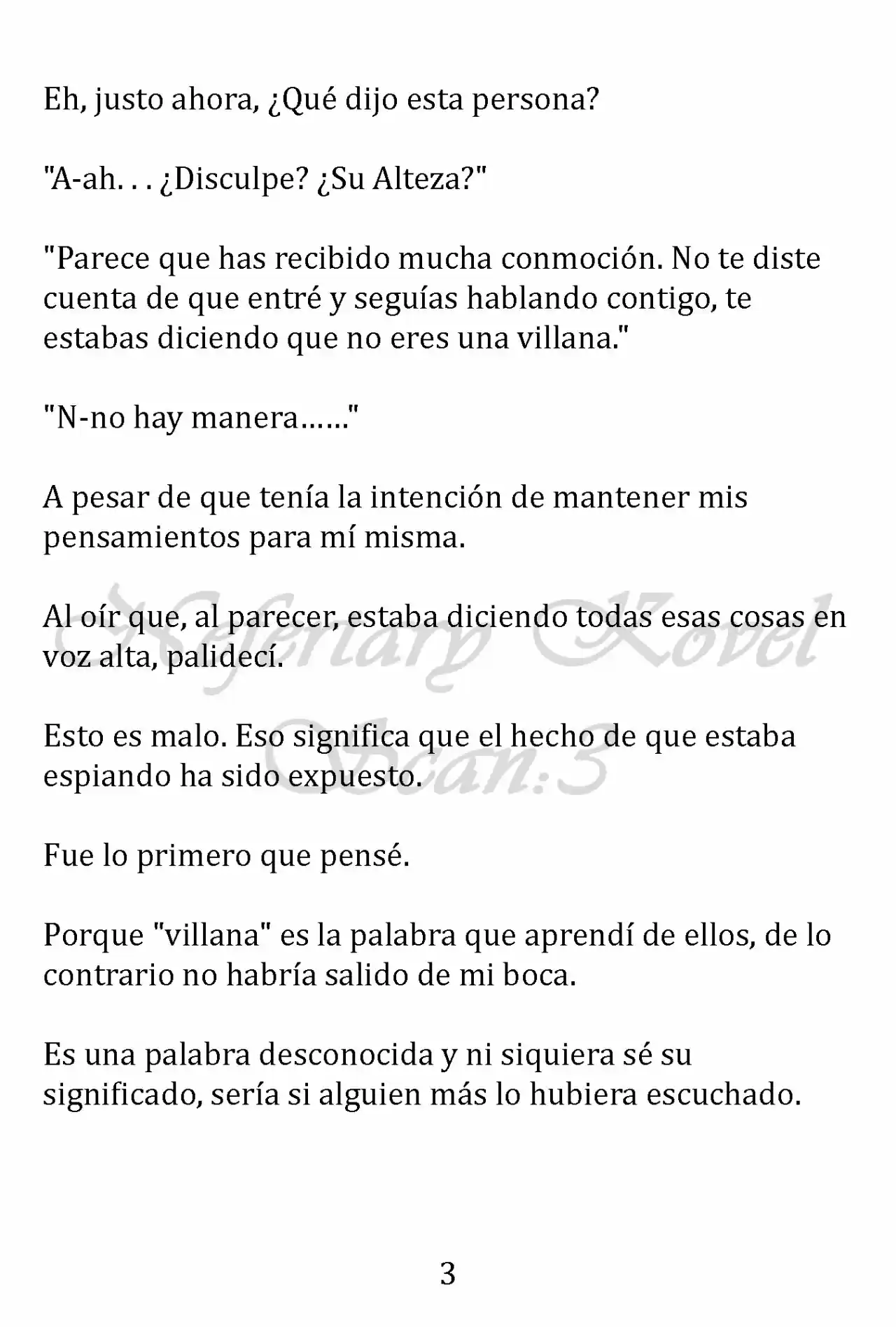 No Quiero Convertirme En Villana, Así Que Apunto A Ser La Dama Perfecta Junto Con El Príncipe! (Novela) - Capítulo 3 - Página 4 - LectorTMOo