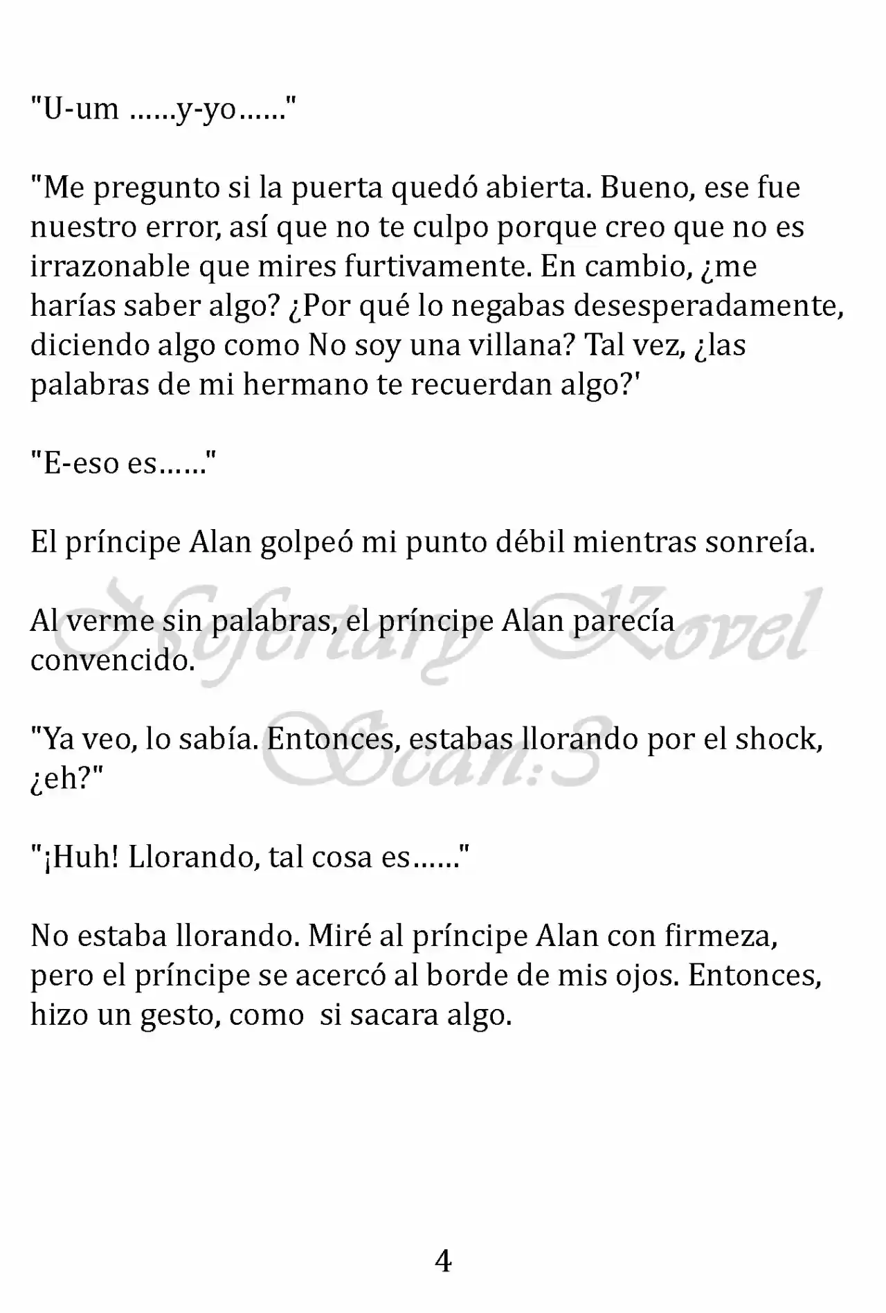 No Quiero Convertirme En Villana, Así Que Apunto A Ser La Dama Perfecta Junto Con El Príncipe! (Novela) - Capítulo 3 - Página 5 - LectorTMOo