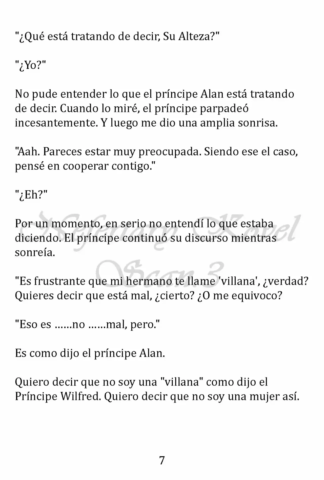 No Quiero Convertirme En Villana, Así Que Apunto A Ser La Dama Perfecta Junto Con El Príncipe! (Novela) - Capítulo 3 - Página 8 - LectorTMOo