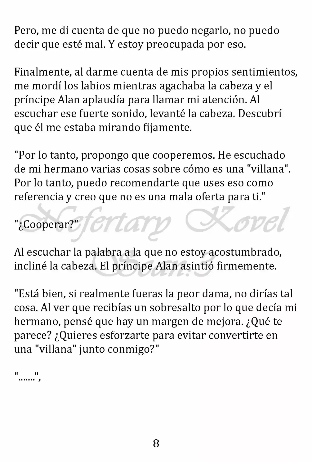 No Quiero Convertirme En Villana, Así Que Apunto A Ser La Dama Perfecta Junto Con El Príncipe! (Novela) - Capítulo 3 - Página 9 - LectorTMOo
