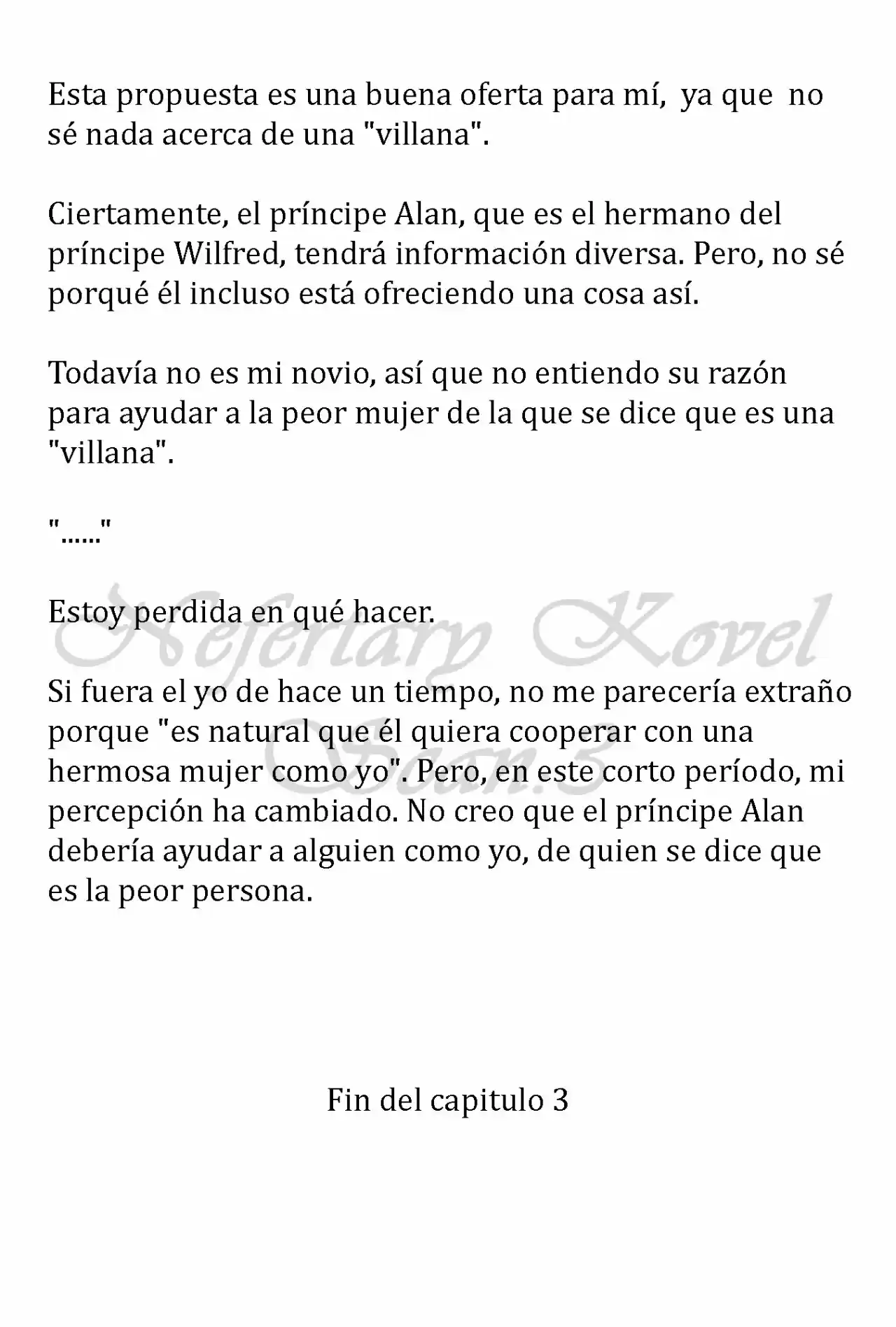No Quiero Convertirme En Villana, Así Que Apunto A Ser La Dama Perfecta Junto Con El Príncipe! (Novela) - Capítulo 3 - Página 10 - LectorTMOo