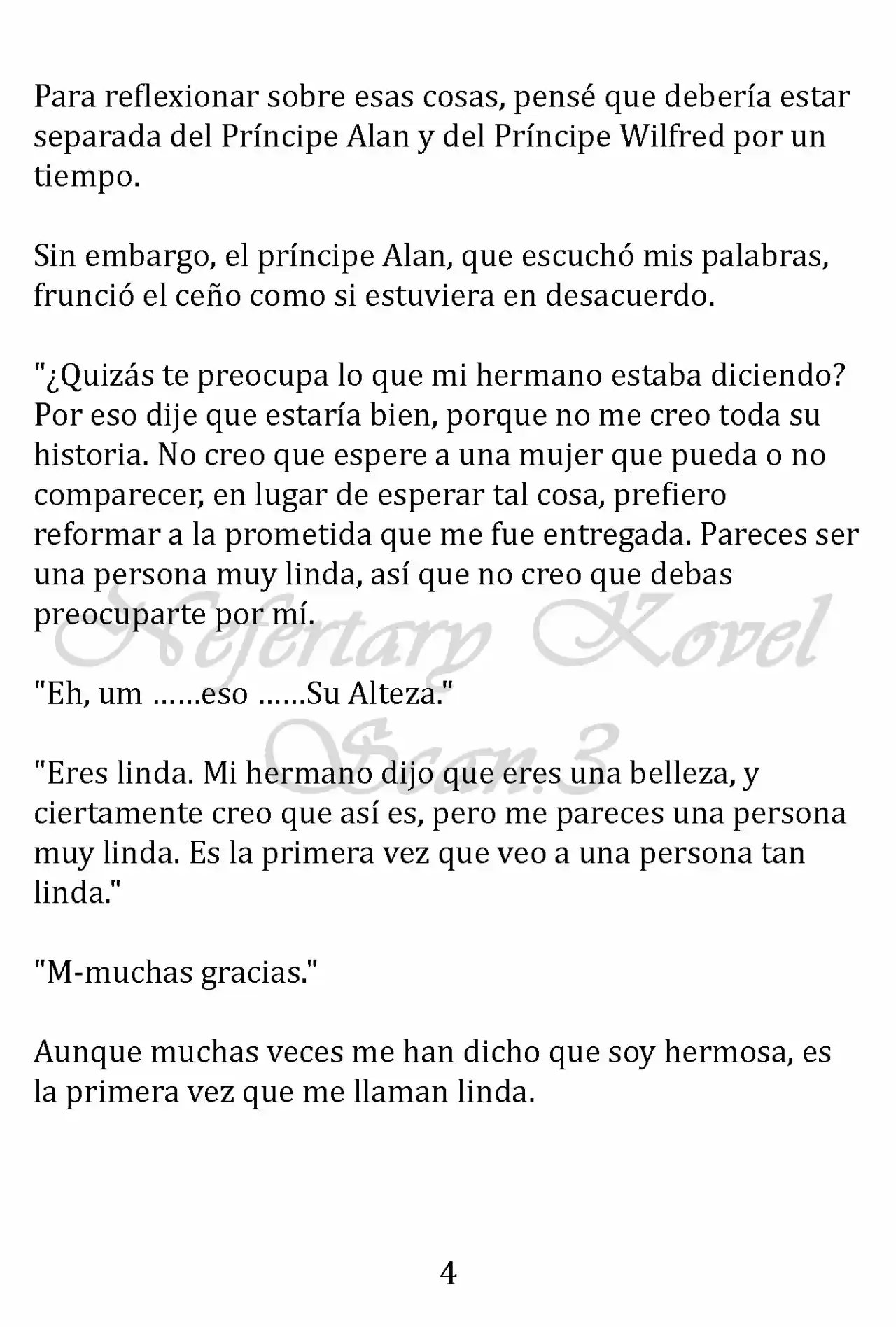 No Quiero Convertirme En Villana, Así Que Apunto A Ser La Dama Perfecta Junto Con El Príncipe! (Novela) - Capítulo 4 - Página 5 - LectorTMOo