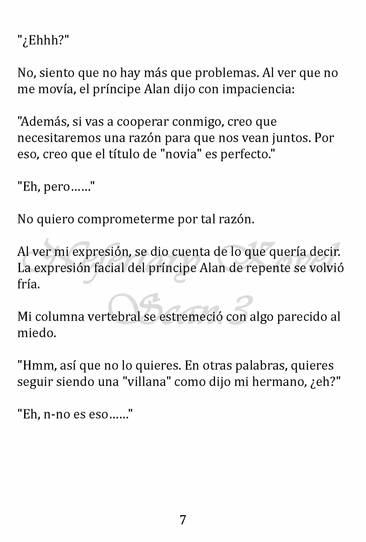 No Quiero Convertirme En Villana, Así Que Apunto A Ser La Dama Perfecta Junto Con El Príncipe! (Novela) - Capítulo 4 - Página 8 - LectorTMOo