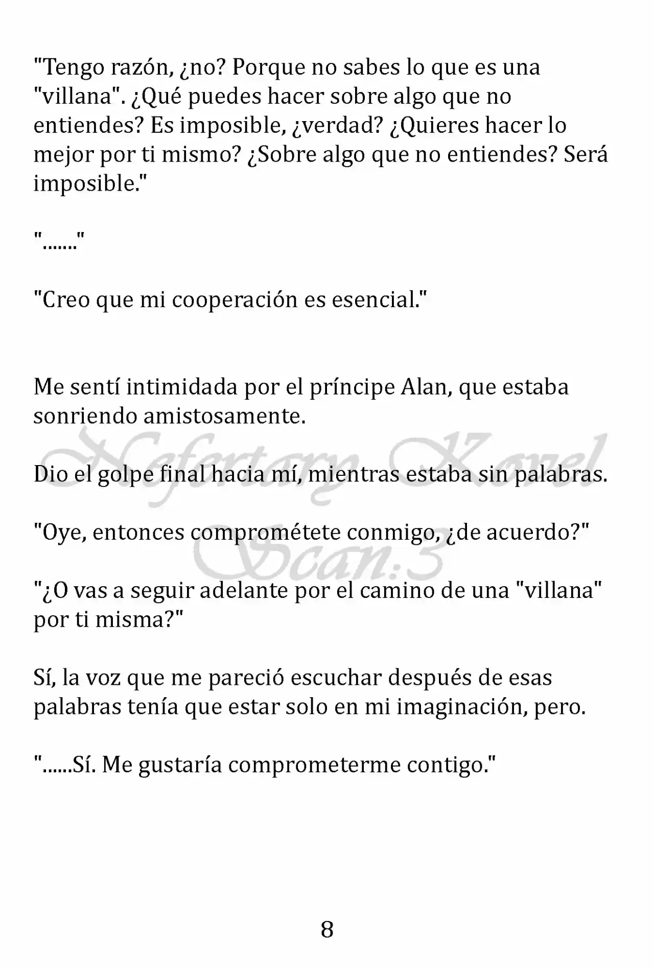 No Quiero Convertirme En Villana, Así Que Apunto A Ser La Dama Perfecta Junto Con El Príncipe! (Novela) - Capítulo 4 - Página 9 - LectorTMOo