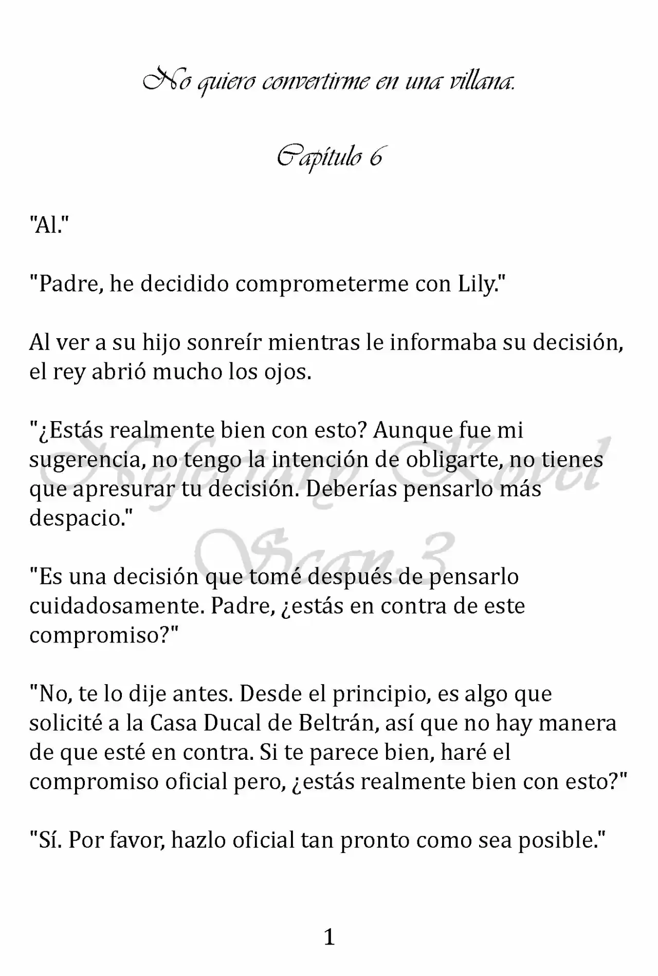 No Quiero Convertirme En Villana, Así Que Apunto A Ser La Dama Perfecta Junto Con El Príncipe! (Novela) - Capítulo 6 - Página 2 - LectorTMOo