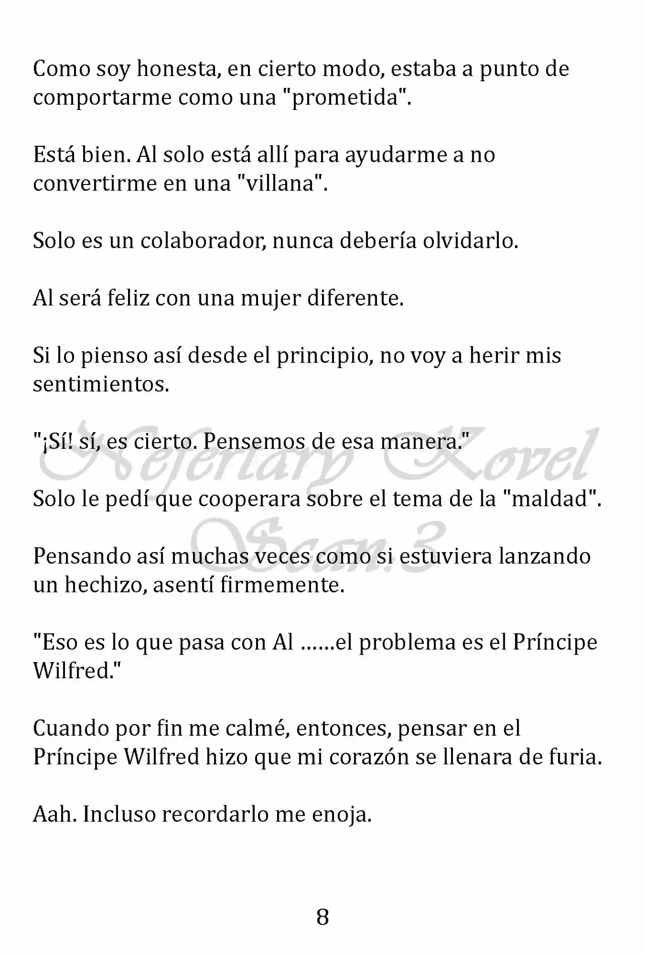 No Quiero Convertirme En Villana, Así Que Apunto A Ser La Dama Perfecta Junto Con El Príncipe! (Novela) - Capítulo 6 - Página 9 - LectorTMOo