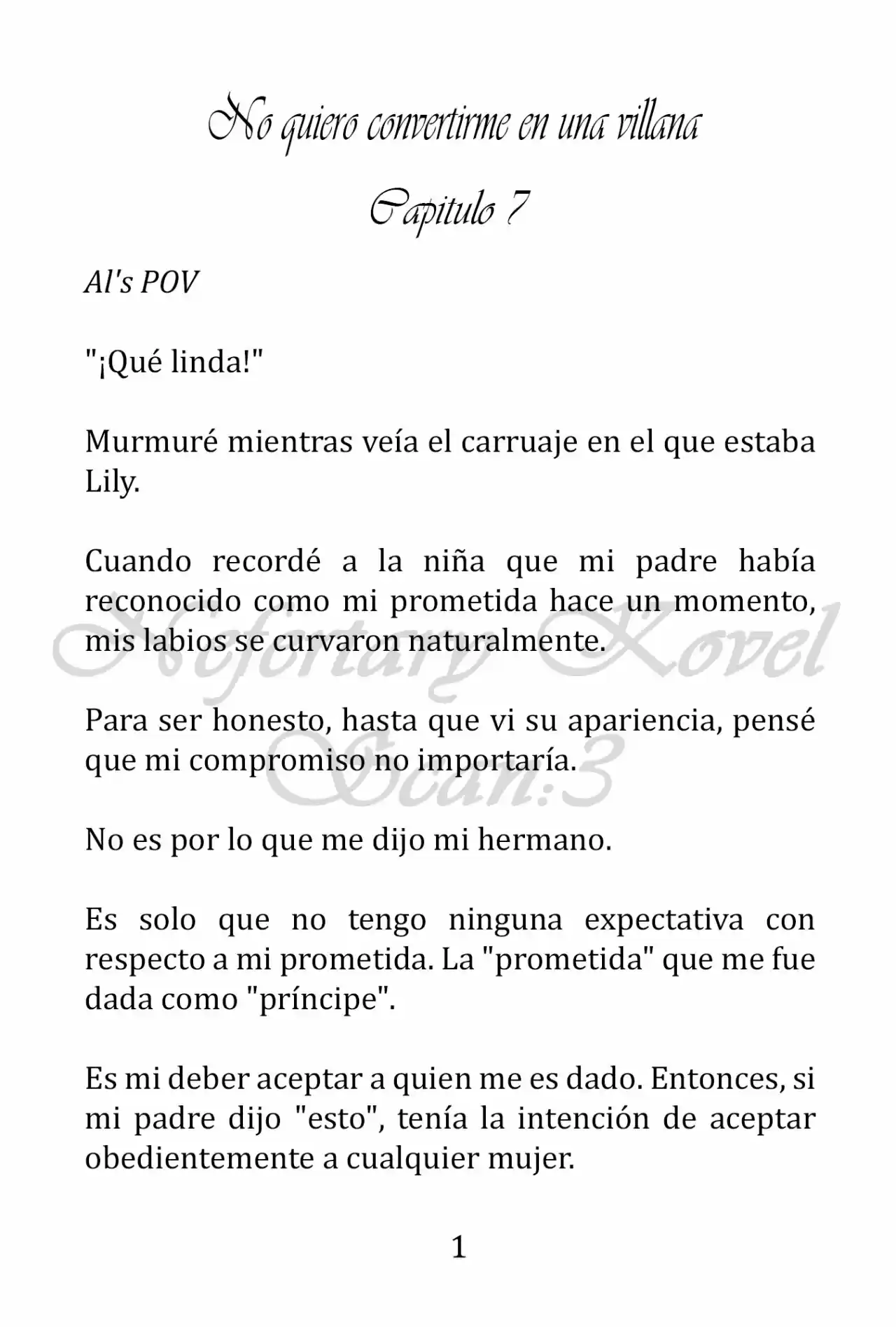 No Quiero Convertirme En Villana, Así Que Apunto A Ser La Dama Perfecta Junto Con El Príncipe! (Novela) - Capítulo 7 - Página 2 - LectorTMOo
