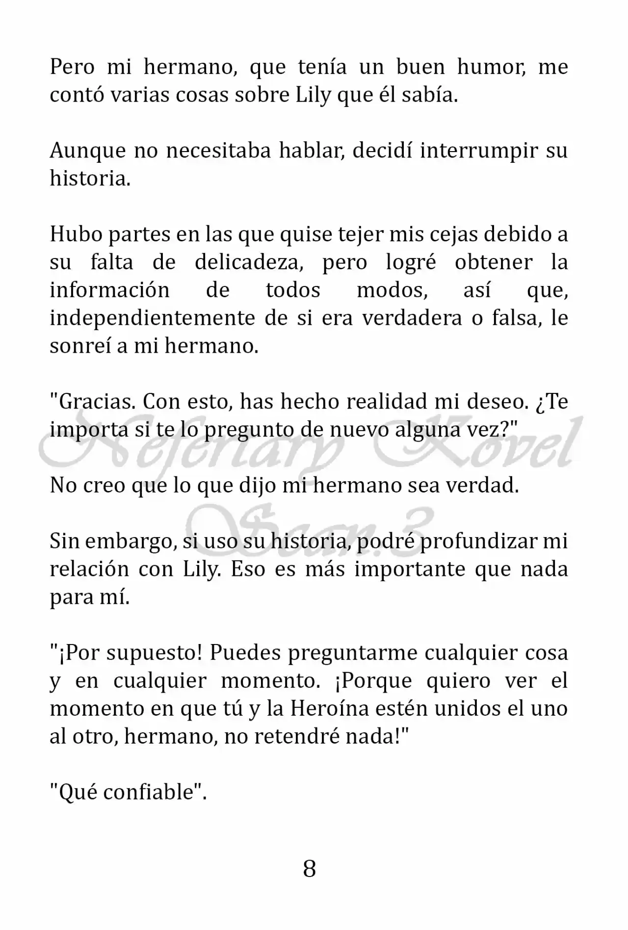 No Quiero Convertirme En Villana, Así Que Apunto A Ser La Dama Perfecta Junto Con El Príncipe! (Novela) - Capítulo 8 - Página 9 - LectorTMOo