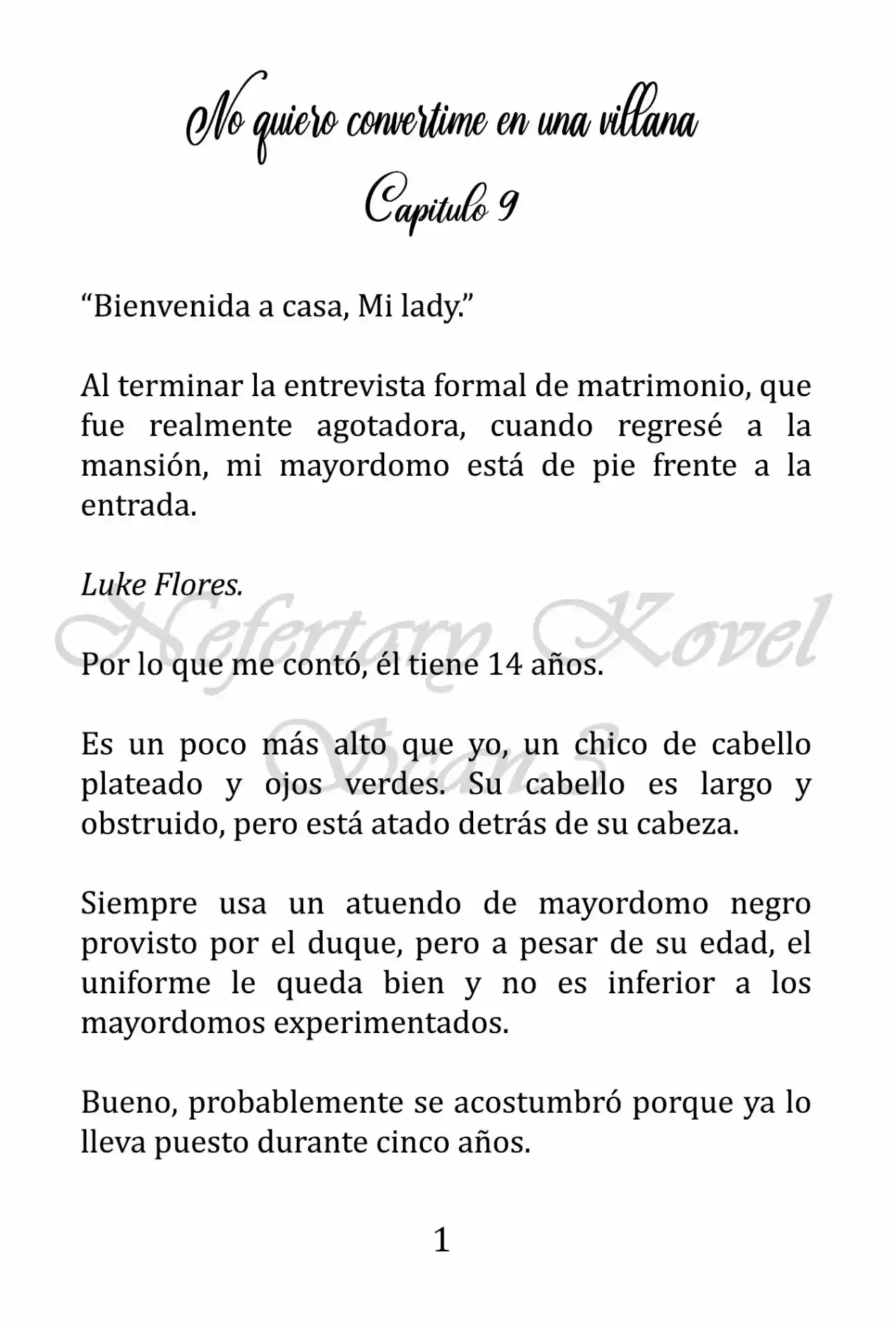 No Quiero Convertirme En Villana, Así Que Apunto A Ser La Dama Perfecta Junto Con El Príncipe! (Novela) - Capítulo 9 - Página 2 - LectorTMOo
