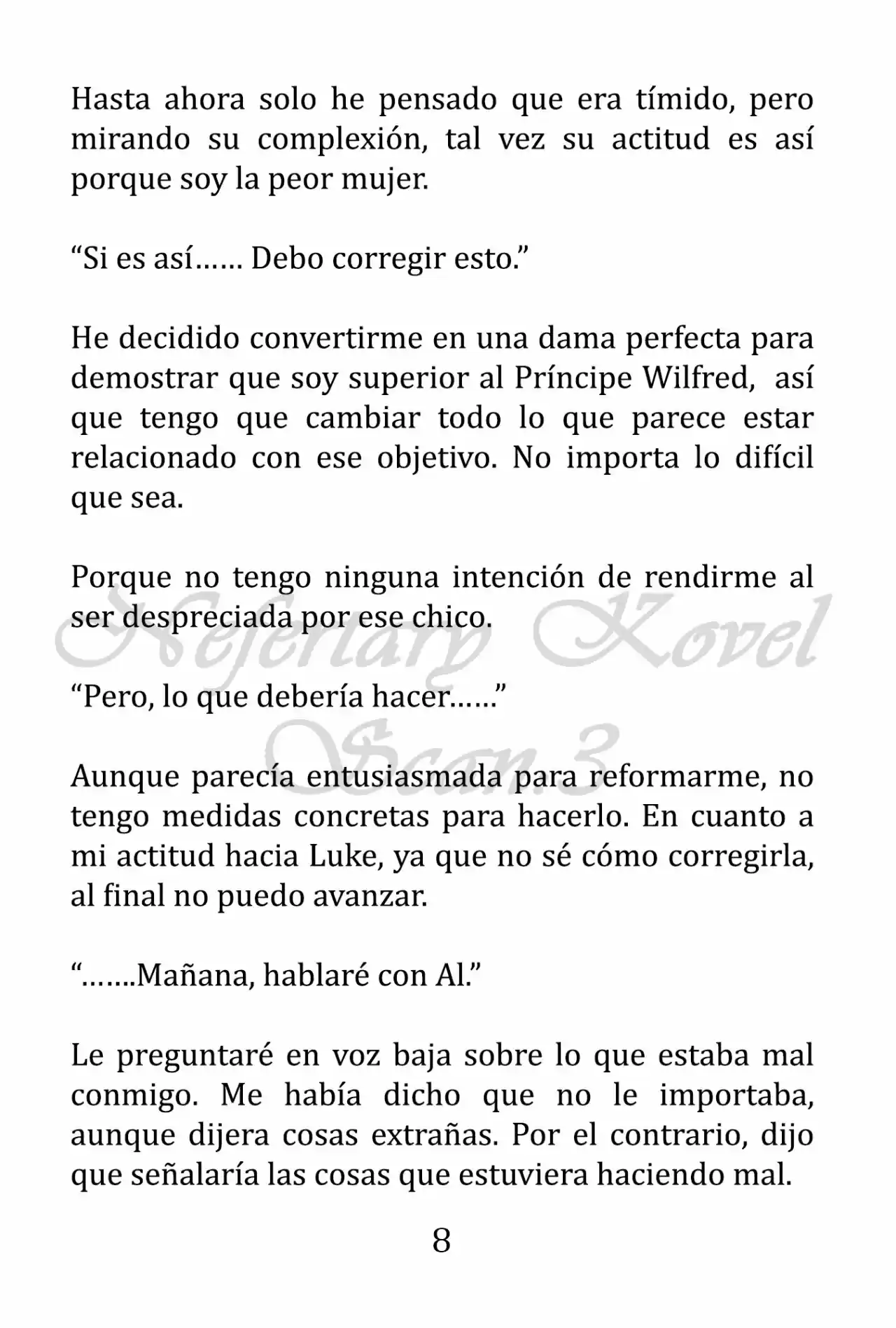 No Quiero Convertirme En Villana, Así Que Apunto A Ser La Dama Perfecta Junto Con El Príncipe! (Novela) - Capítulo 9 - Página 9 - LectorTMOo