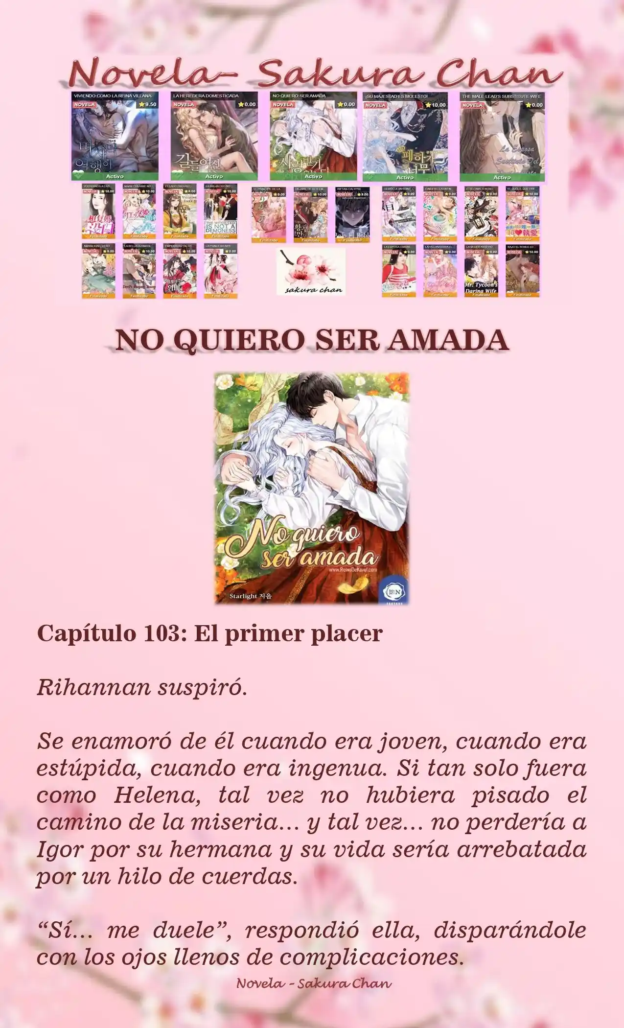 No Quiero Convertirme En Villana, Así Que Apunto A Ser La Dama Perfecta Junto Con El Príncipe! (Novela) - Capítulo 103 - Página 1 - LectorTMOo