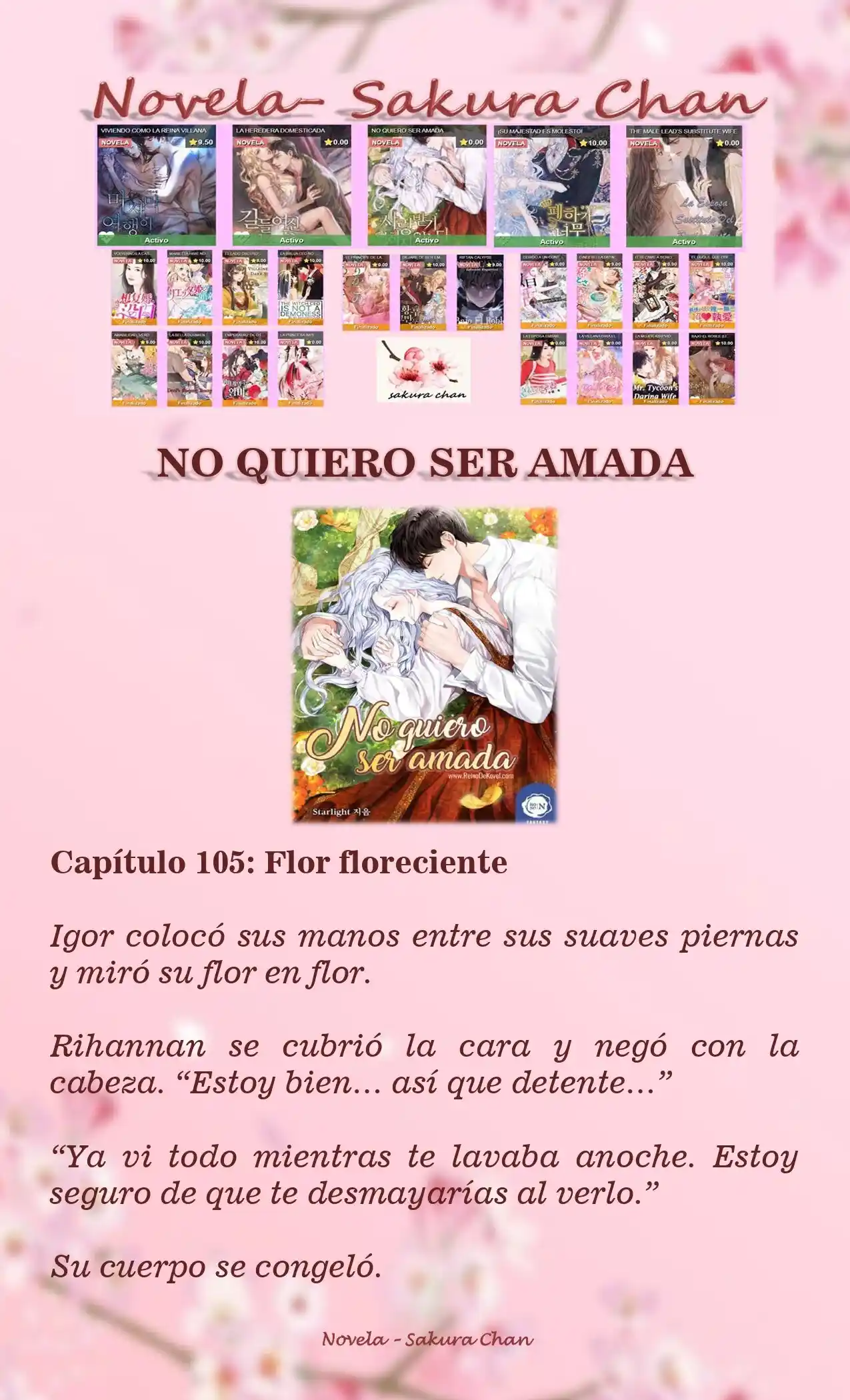 No Quiero Convertirme En Villana, Así Que Apunto A Ser La Dama Perfecta Junto Con El Príncipe! (Novela) - Capítulo 105 - Página 1 - LectorTMOo