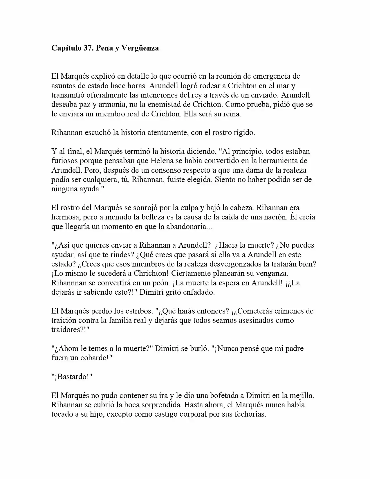 No Quiero Convertirme En Villana, Así Que Apunto A Ser La Dama Perfecta Junto Con El Príncipe! (Novela) - Capítulo 37 - Página 2 - LectorTMOo