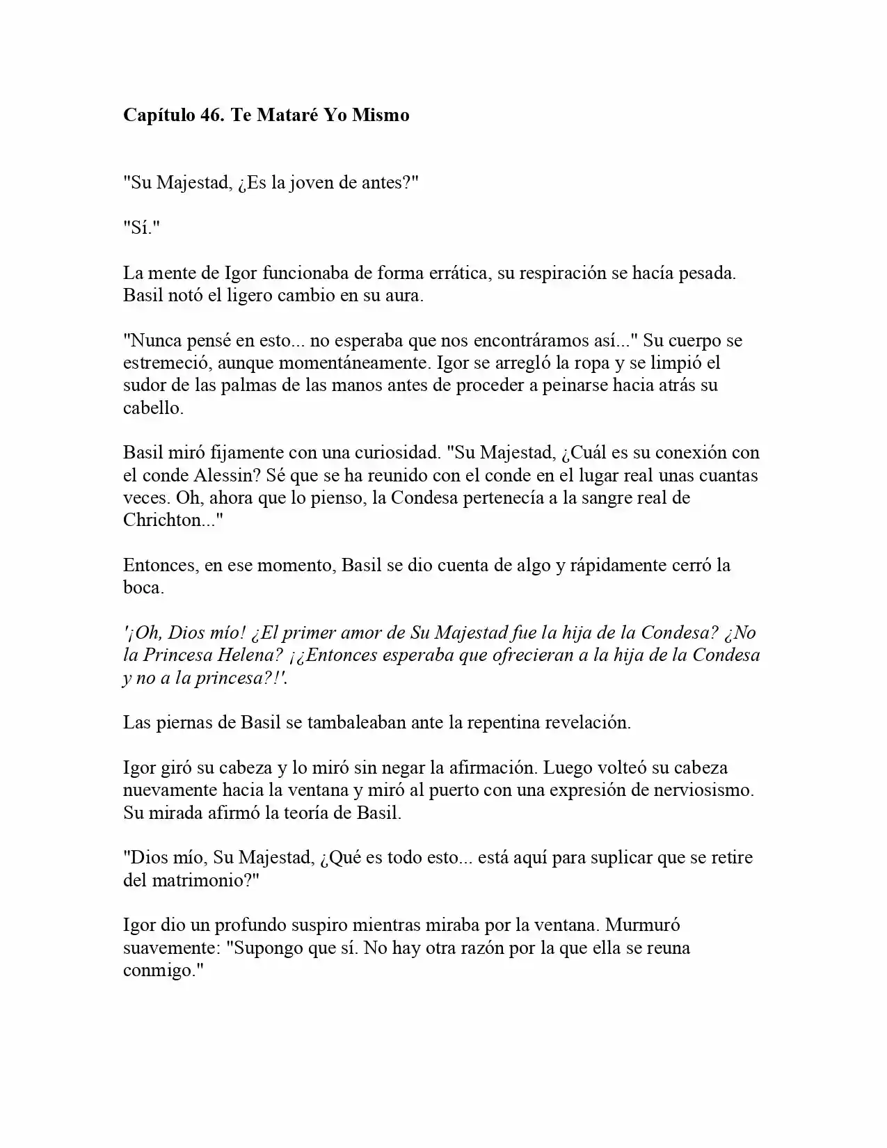 No Quiero Convertirme En Villana, Así Que Apunto A Ser La Dama Perfecta Junto Con El Príncipe! (Novela) - Capítulo 46 - Página 2 - LectorTMOo