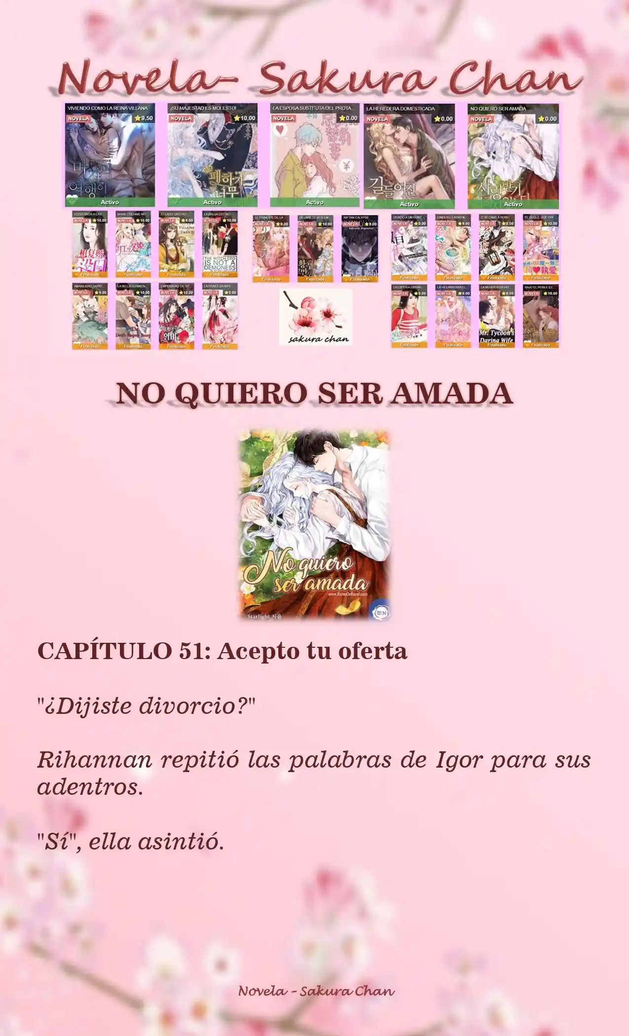 No Quiero Convertirme En Villana, Así Que Apunto A Ser La Dama Perfecta Junto Con El Príncipe! (Novela) - Capítulo 51 - Página 1 - LectorTMOo