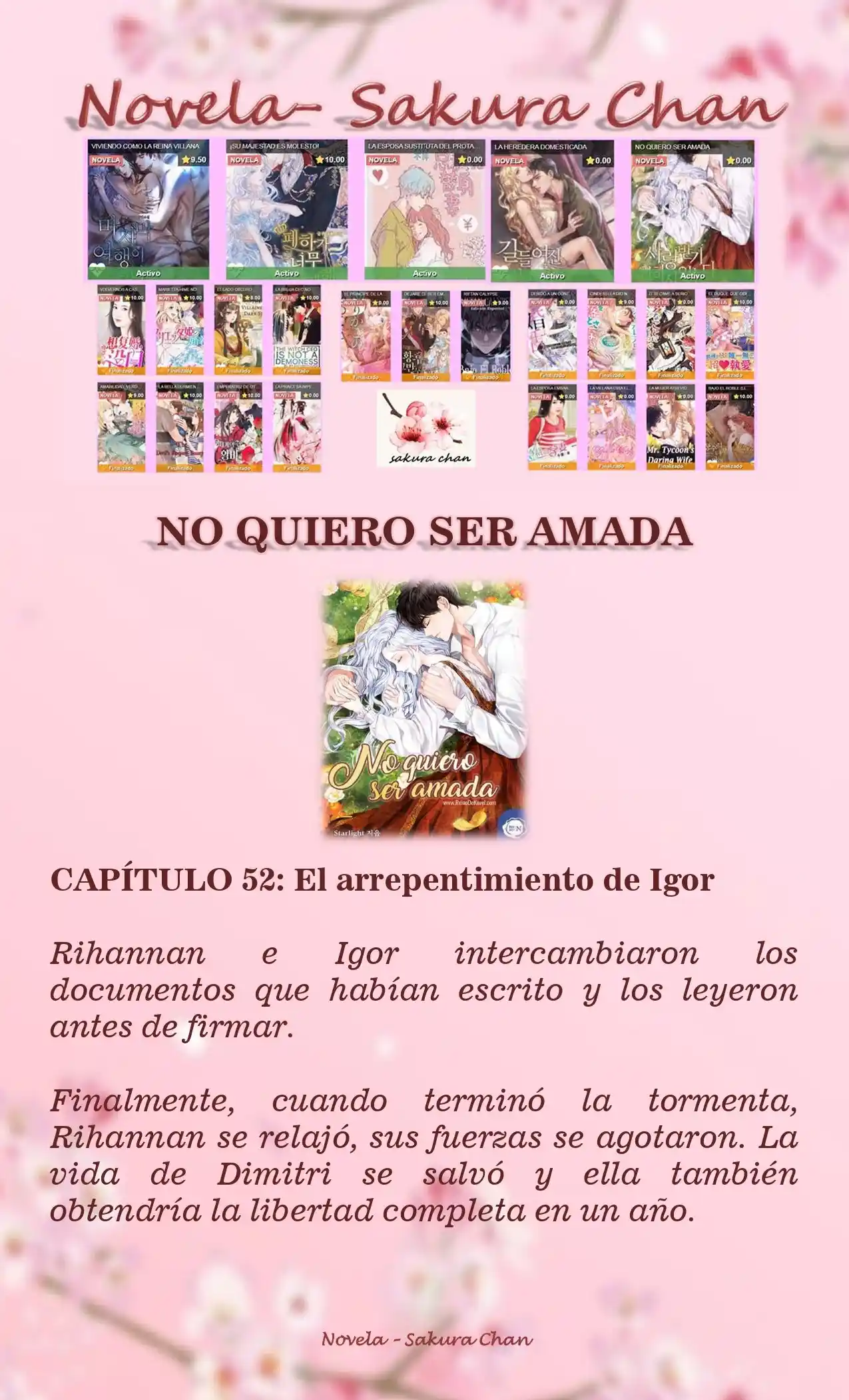 No Quiero Convertirme En Villana, Así Que Apunto A Ser La Dama Perfecta Junto Con El Príncipe! (Novela) - Capítulo 52 - Página 1 - LectorTMOo