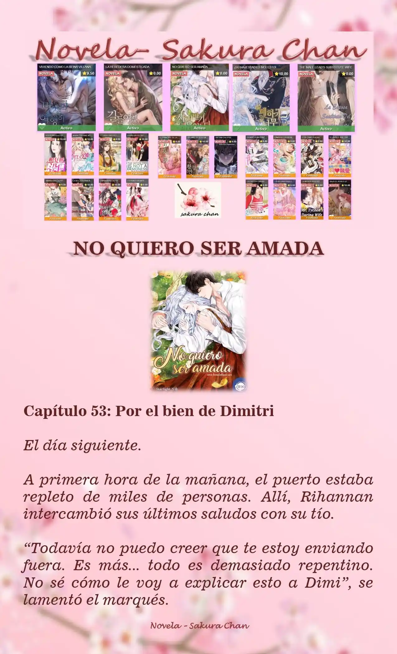 No Quiero Convertirme En Villana, Así Que Apunto A Ser La Dama Perfecta Junto Con El Príncipe! (Novela) - Capítulo 53 - Página 1 - LectorTMOo