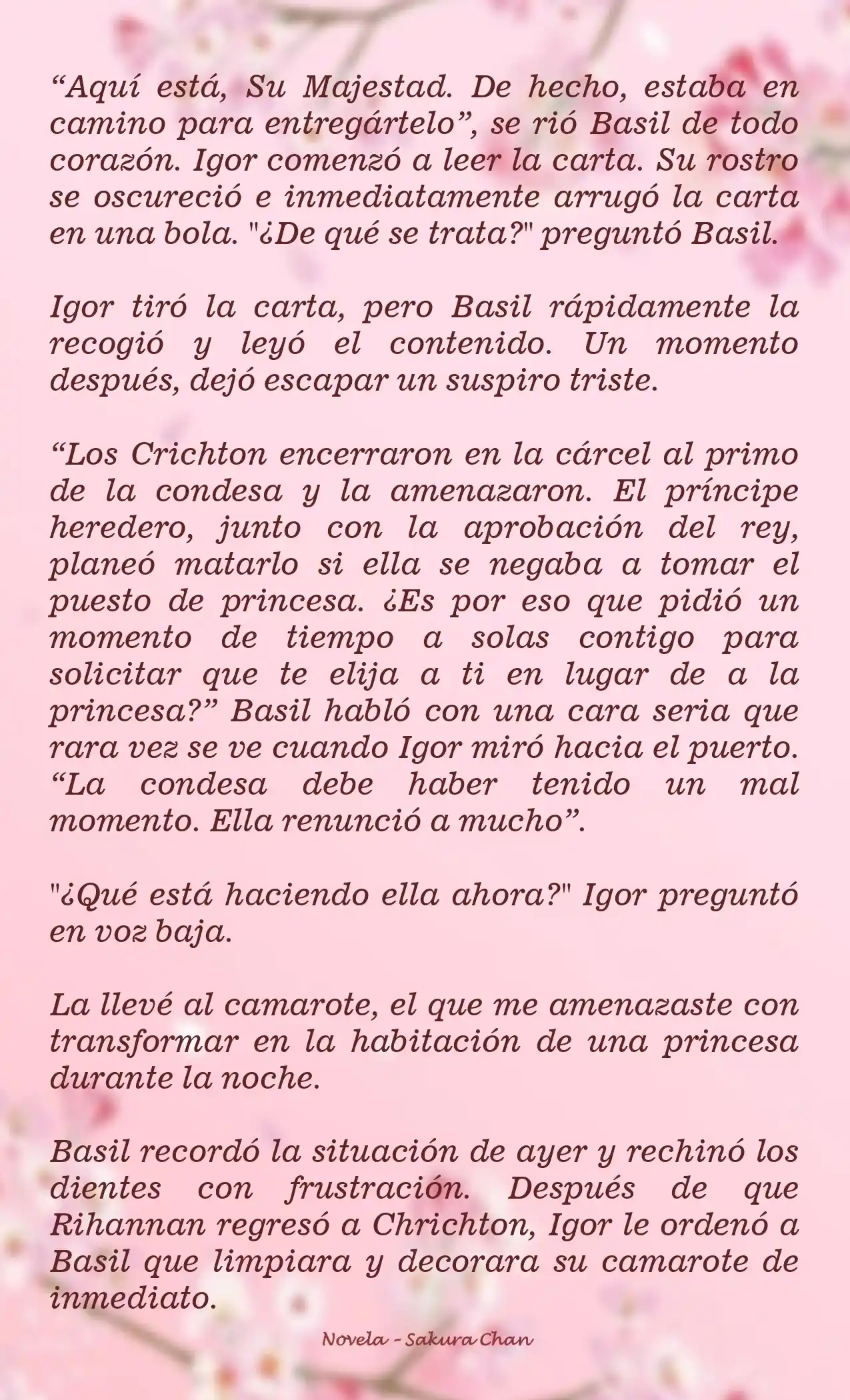 No Quiero Convertirme En Villana, Así Que Apunto A Ser La Dama Perfecta Junto Con El Príncipe! (Novela) - Capítulo 55 - Página 2 - LectorTMOo
