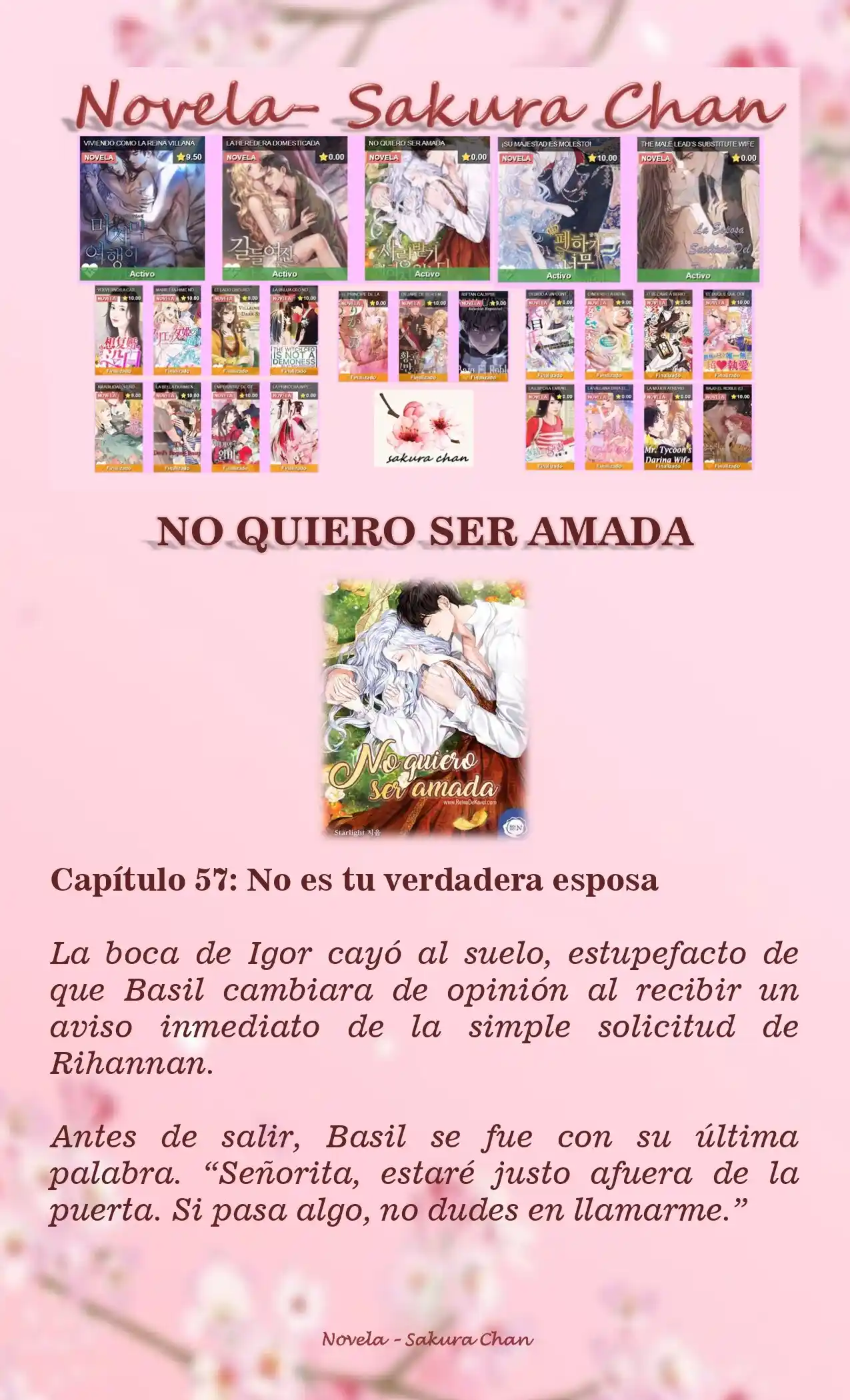 No Quiero Convertirme En Villana, Así Que Apunto A Ser La Dama Perfecta Junto Con El Príncipe! (Novela) - Capítulo 57 - Página 1 - LectorTMOo