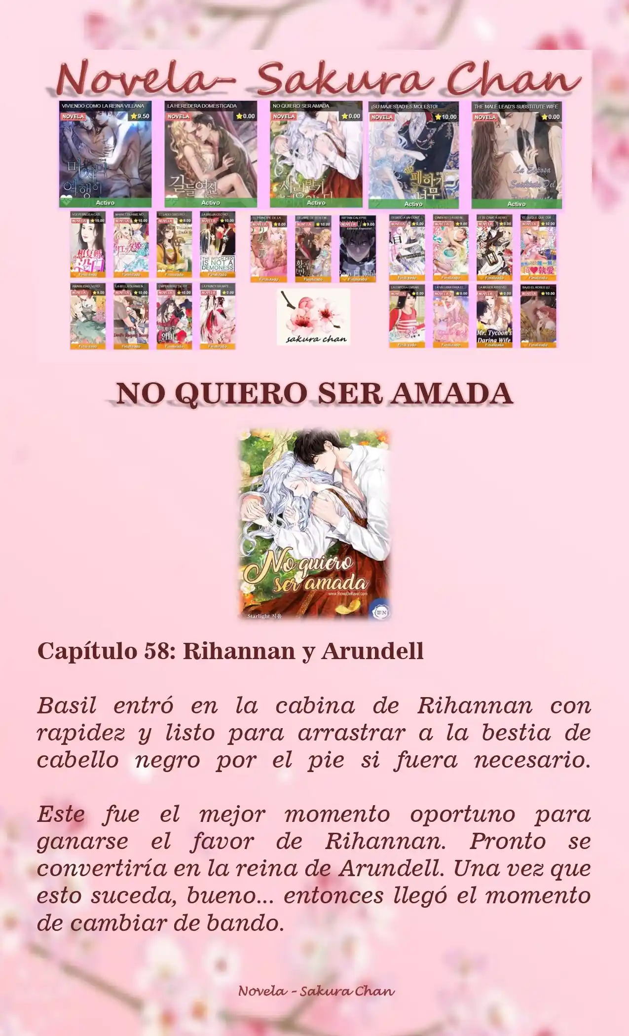 No Quiero Convertirme En Villana, Así Que Apunto A Ser La Dama Perfecta Junto Con El Príncipe! (Novela) - Capítulo 58 - Página 1 - LectorTMOo