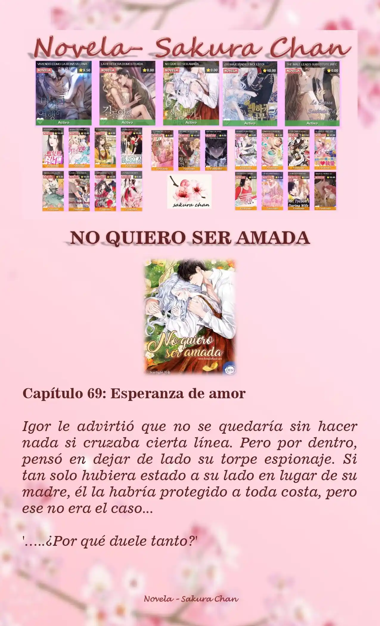 No Quiero Convertirme En Villana, Así Que Apunto A Ser La Dama Perfecta Junto Con El Príncipe! (Novela) - Capítulo 69 - Página 1 - LectorTMOo
