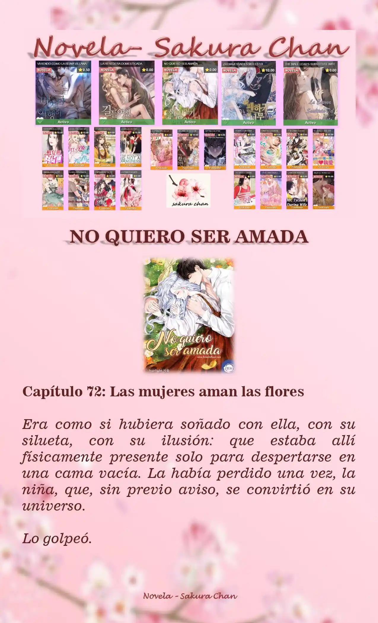 No Quiero Convertirme En Villana, Así Que Apunto A Ser La Dama Perfecta Junto Con El Príncipe! (Novela) - Capítulo 72 - Página 1 - LectorTMOo