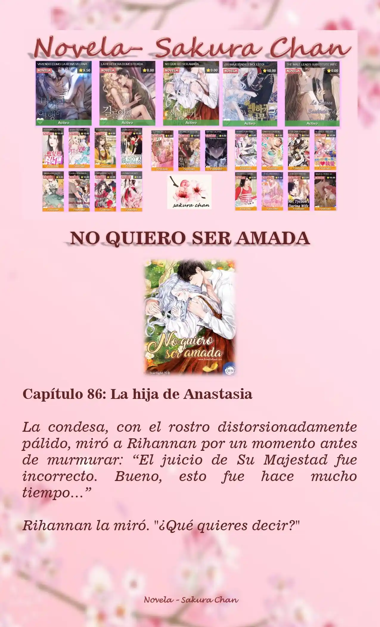 No Quiero Convertirme En Villana, Así Que Apunto A Ser La Dama Perfecta Junto Con El Príncipe! (Novela) - Capítulo 86 - Página 1 - LectorTMOo