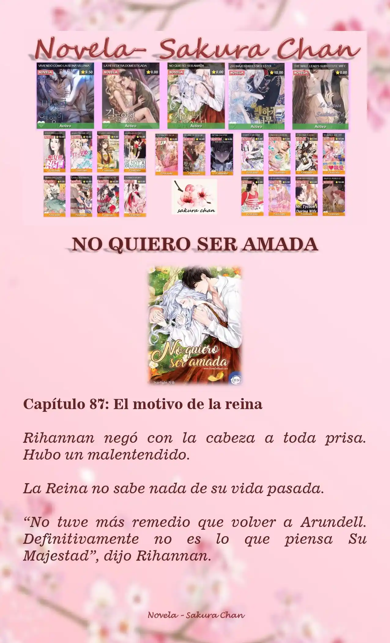 No Quiero Convertirme En Villana, Así Que Apunto A Ser La Dama Perfecta Junto Con El Príncipe! (Novela) - Capítulo 87 - Página 1 - LectorTMOo