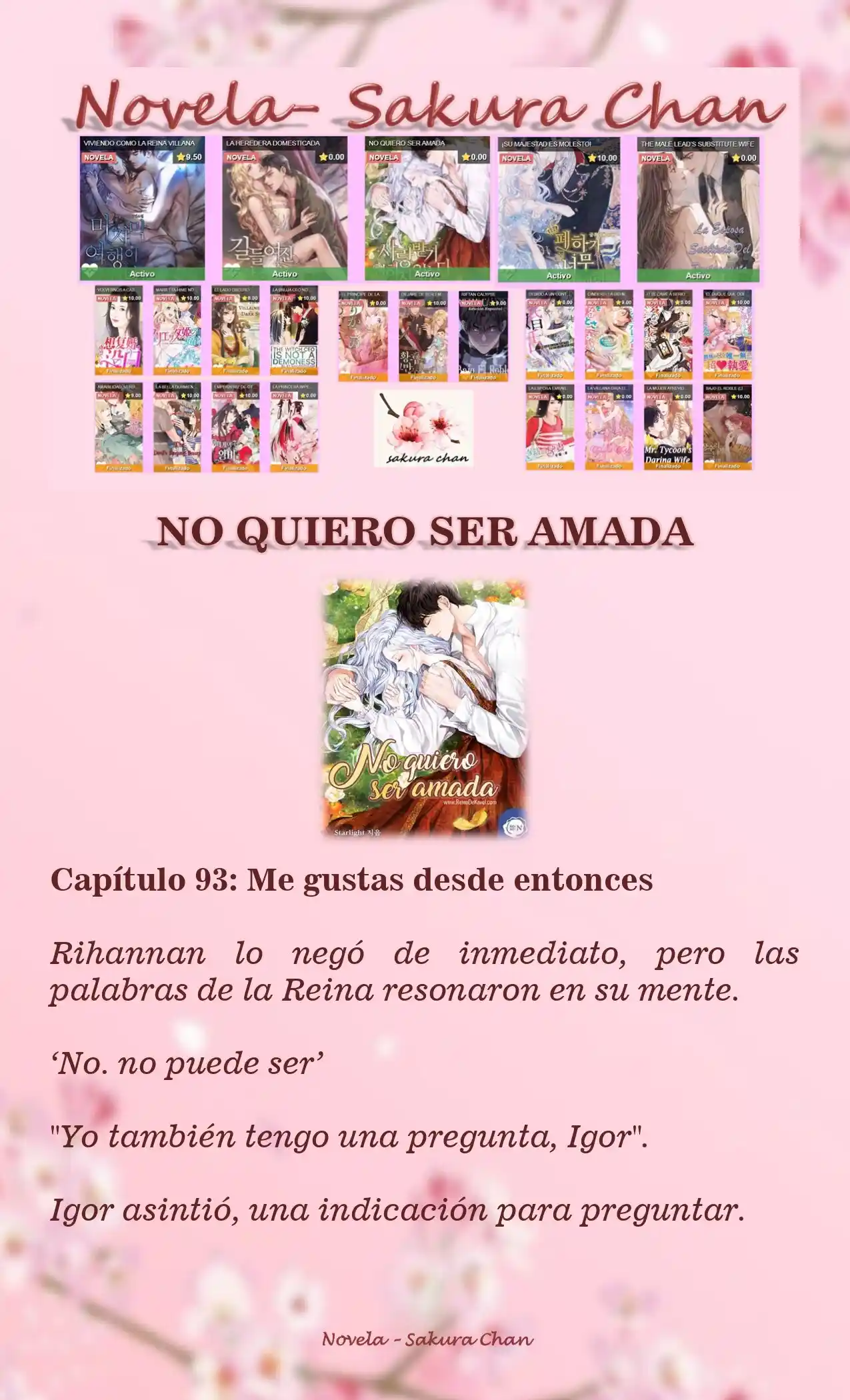 No Quiero Convertirme En Villana, Así Que Apunto A Ser La Dama Perfecta Junto Con El Príncipe! (Novela) - Capítulo 93 - Página 1 - LectorTMOo