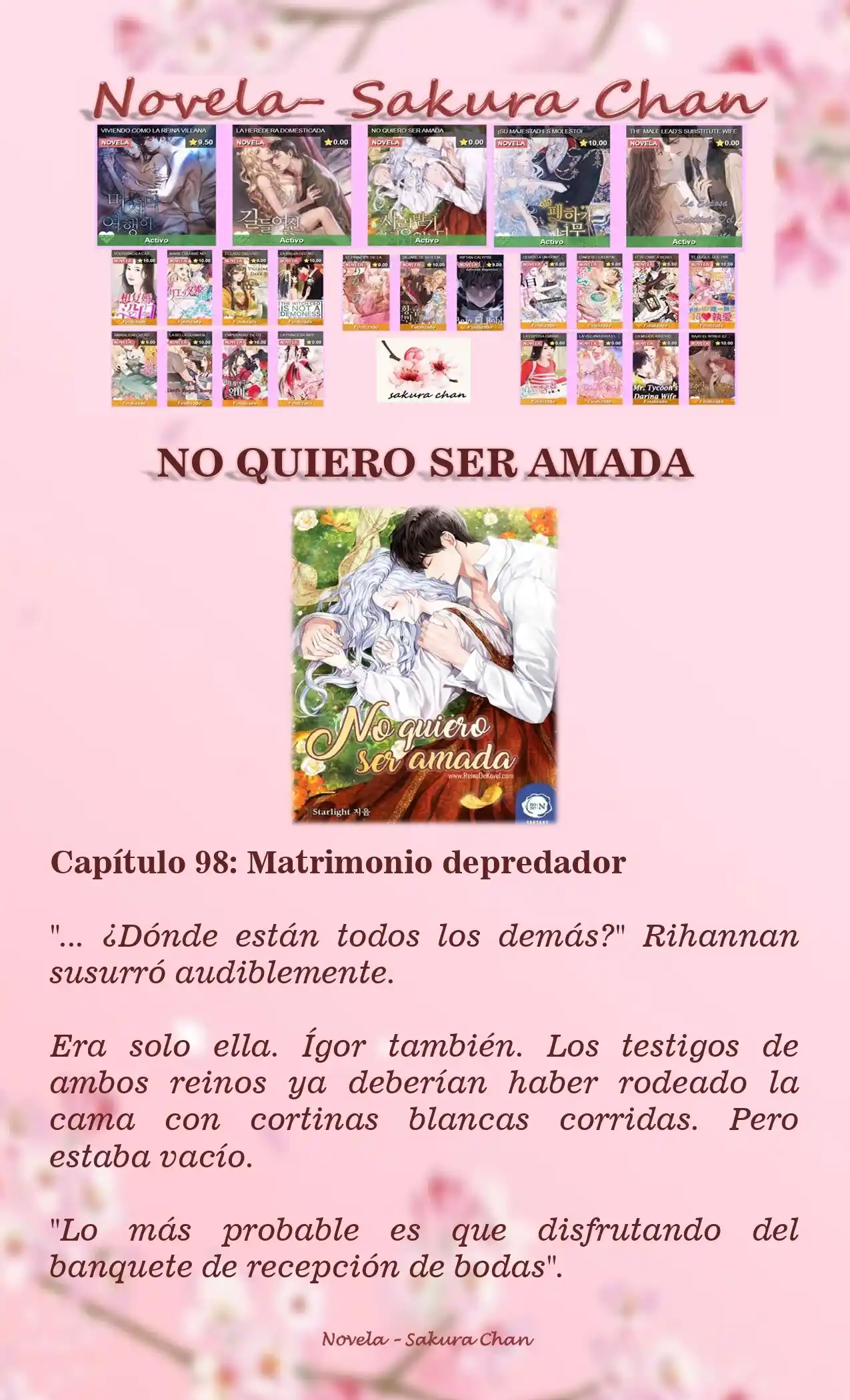 No Quiero Convertirme En Villana, Así Que Apunto A Ser La Dama Perfecta Junto Con El Príncipe! (Novela) - Capítulo 98 - Página 1 - LectorTMOo