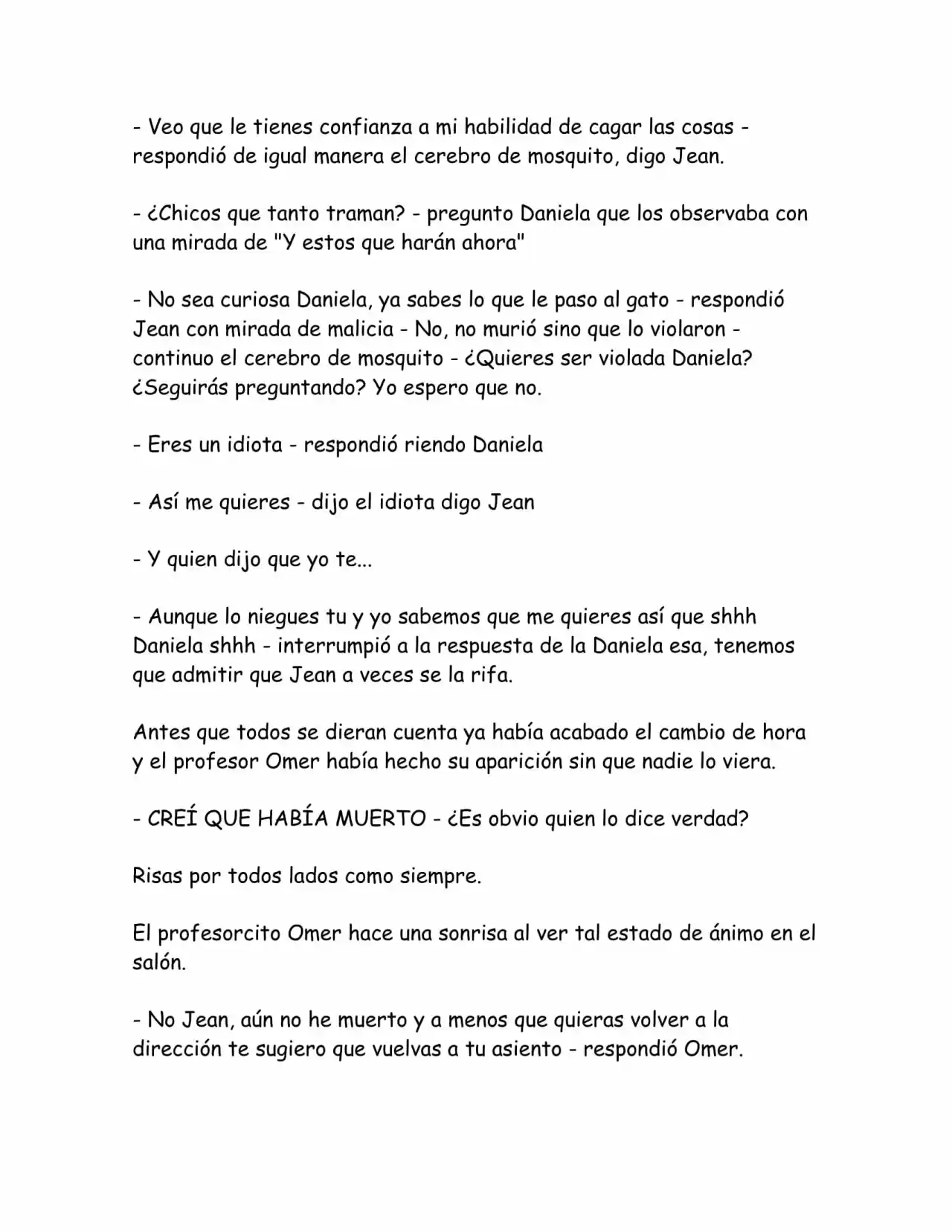 No Se Como Llamar A Esto XD (Novela) - Capítulo 5 - Página 3 - LectorTMOo