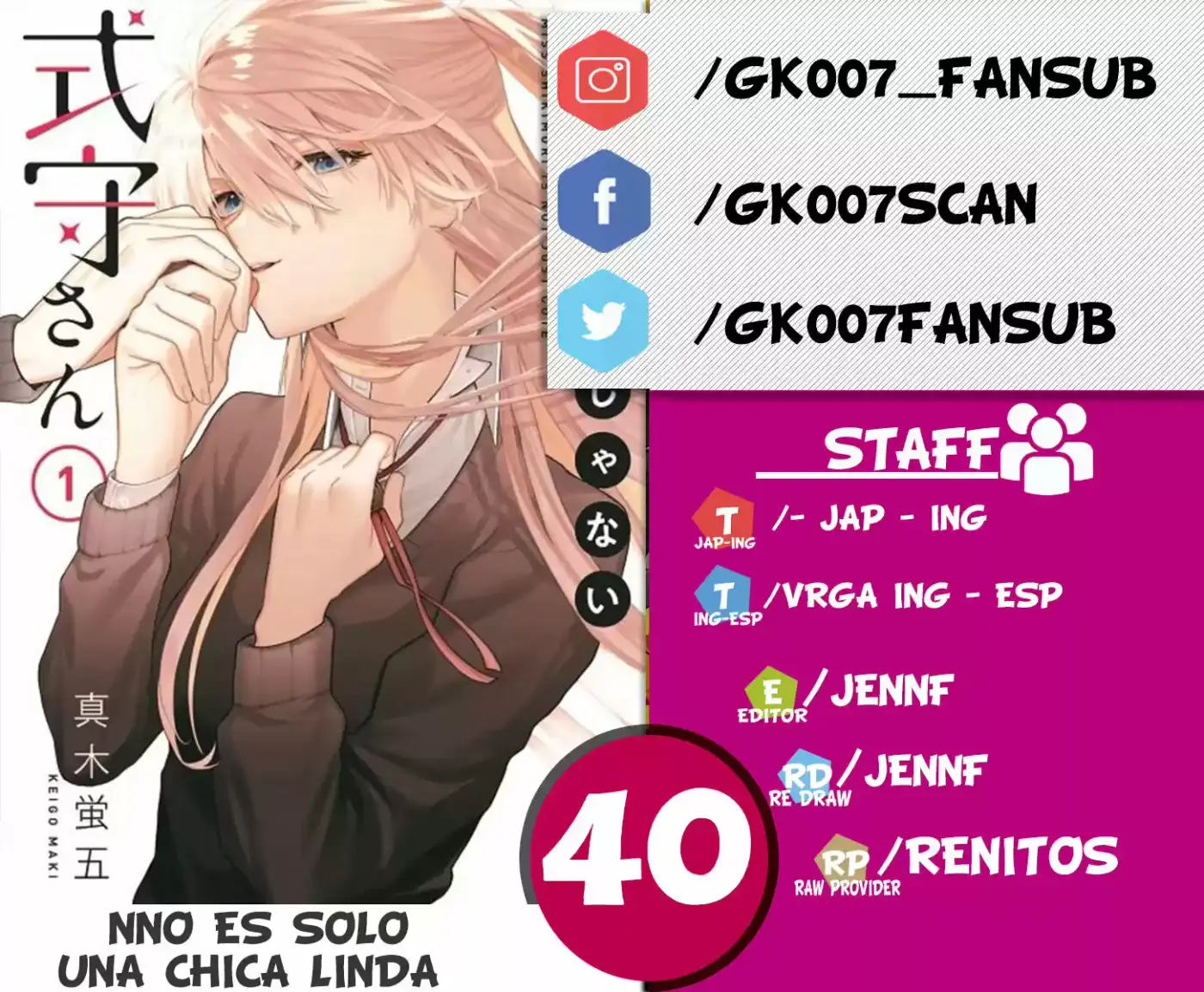 No Solo Es Una Chica Linda - Capítulo 40 - Página 1 - LectorTMOo