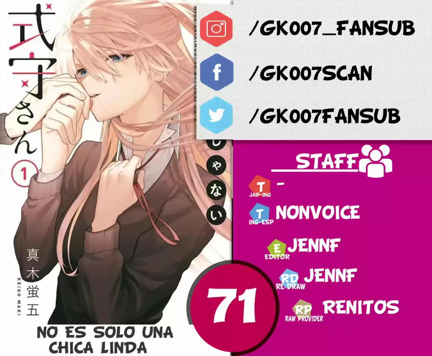 No Solo Es Una Chica Linda - Capítulo 71 - Página 1 - LectorTMOo