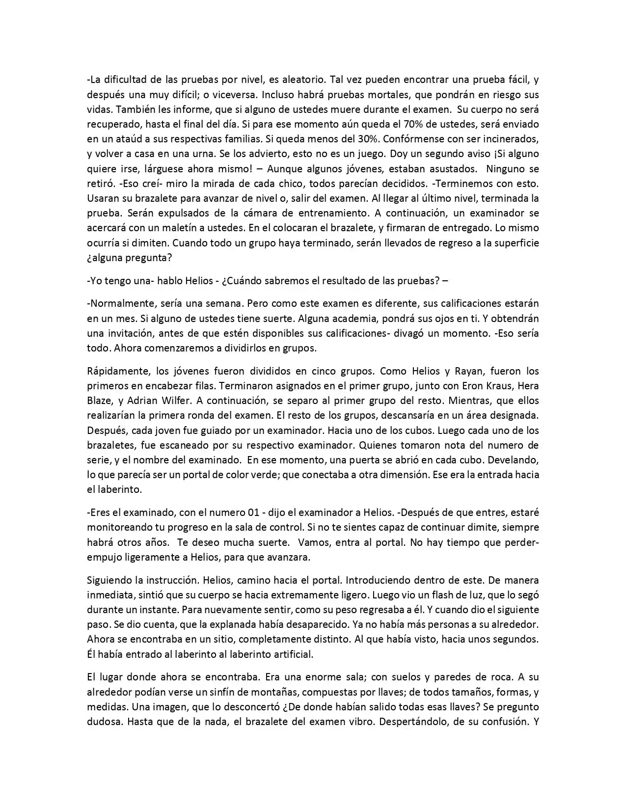 No Soy El Protagonista (Novela) - Capítulo 28 - Página 3 - LectorTMOo