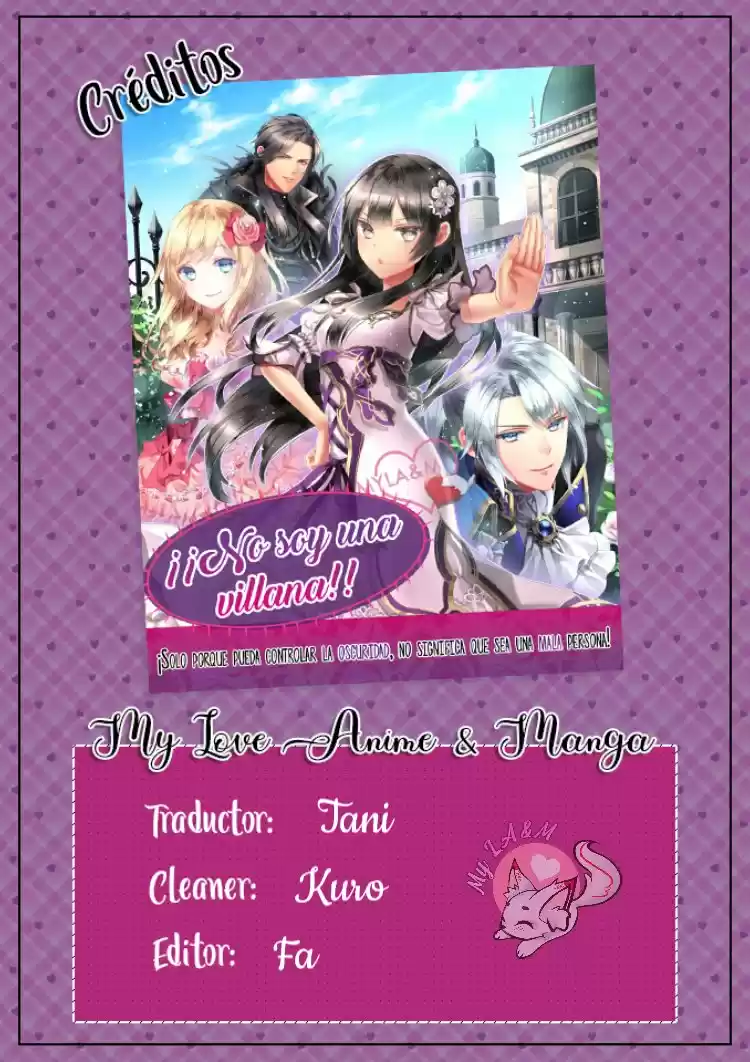 ¡¡NO SOY UNA VILLANA!! ¡SOLO PORQUE PUEDA CONTROLAR LA OSCURIDAD, NO SIGNIFICA QUE SEA UNA MALA PERSONA! - Capítulo 12.10 - Página 7 - LectorTMOo