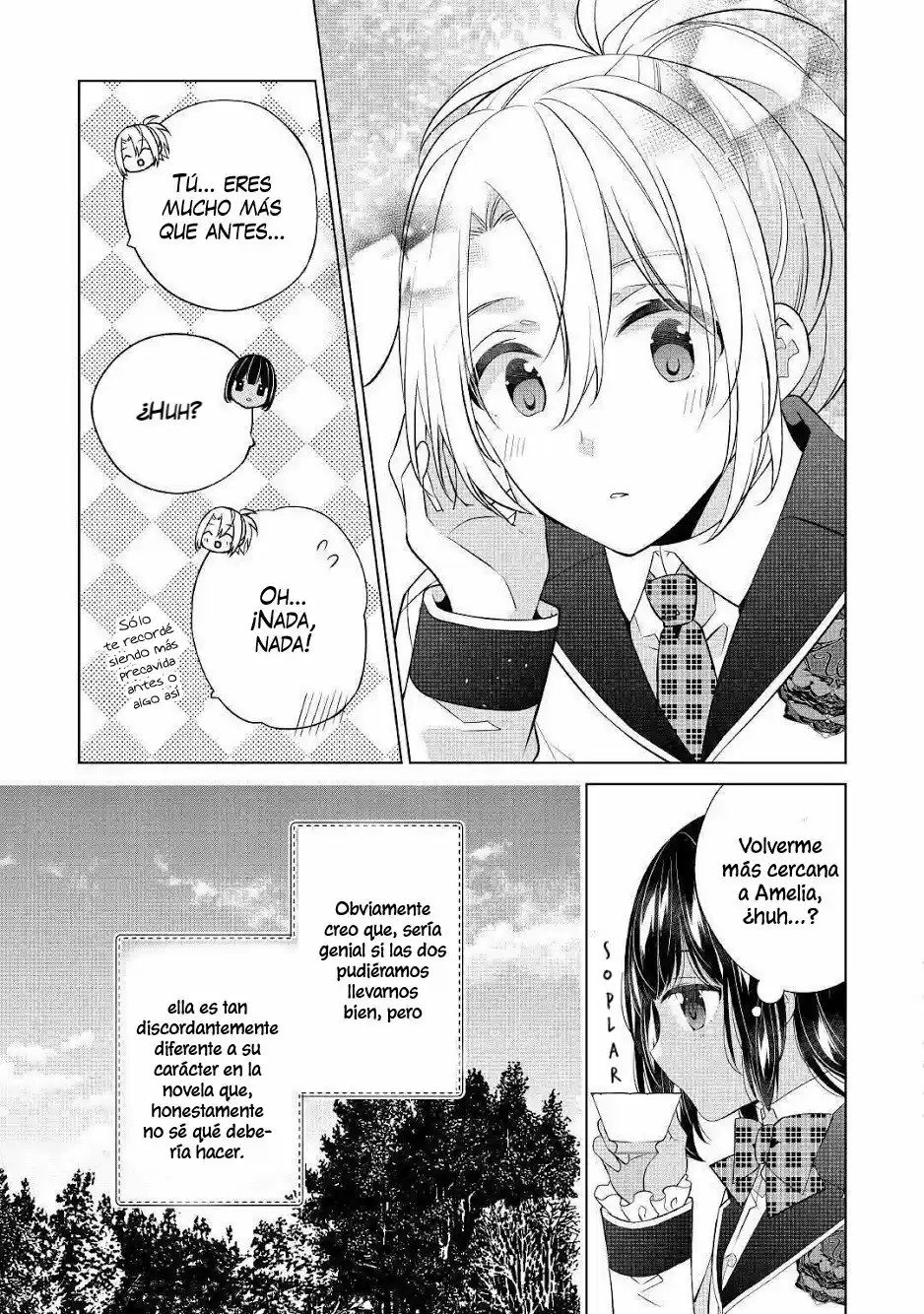 ¡¡NO SOY UNA VILLANA!! ¡SOLO PORQUE PUEDA CONTROLAR LA OSCURIDAD, NO SIGNIFICA QUE SEA UNA MALA PERSONA! - Capítulo 7 - Página 12 - LectorTMOo