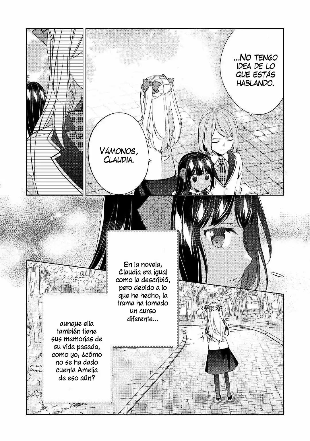 ¡¡NO SOY UNA VILLANA!! ¡SOLO PORQUE PUEDA CONTROLAR LA OSCURIDAD, NO SIGNIFICA QUE SEA UNA MALA PERSONA! - Capítulo 7 - Página 33 - LectorTMOo